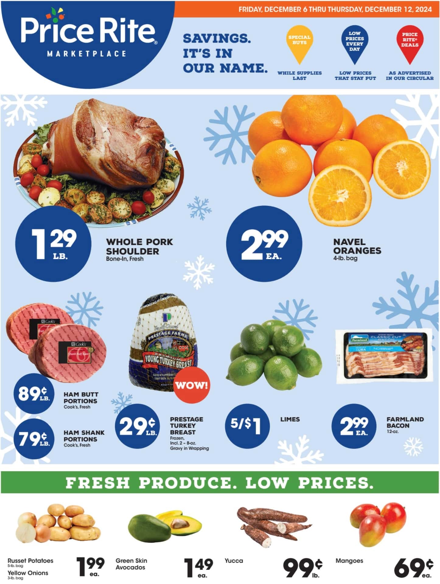 Price Rite Flyer 12 6 24 - Page 1