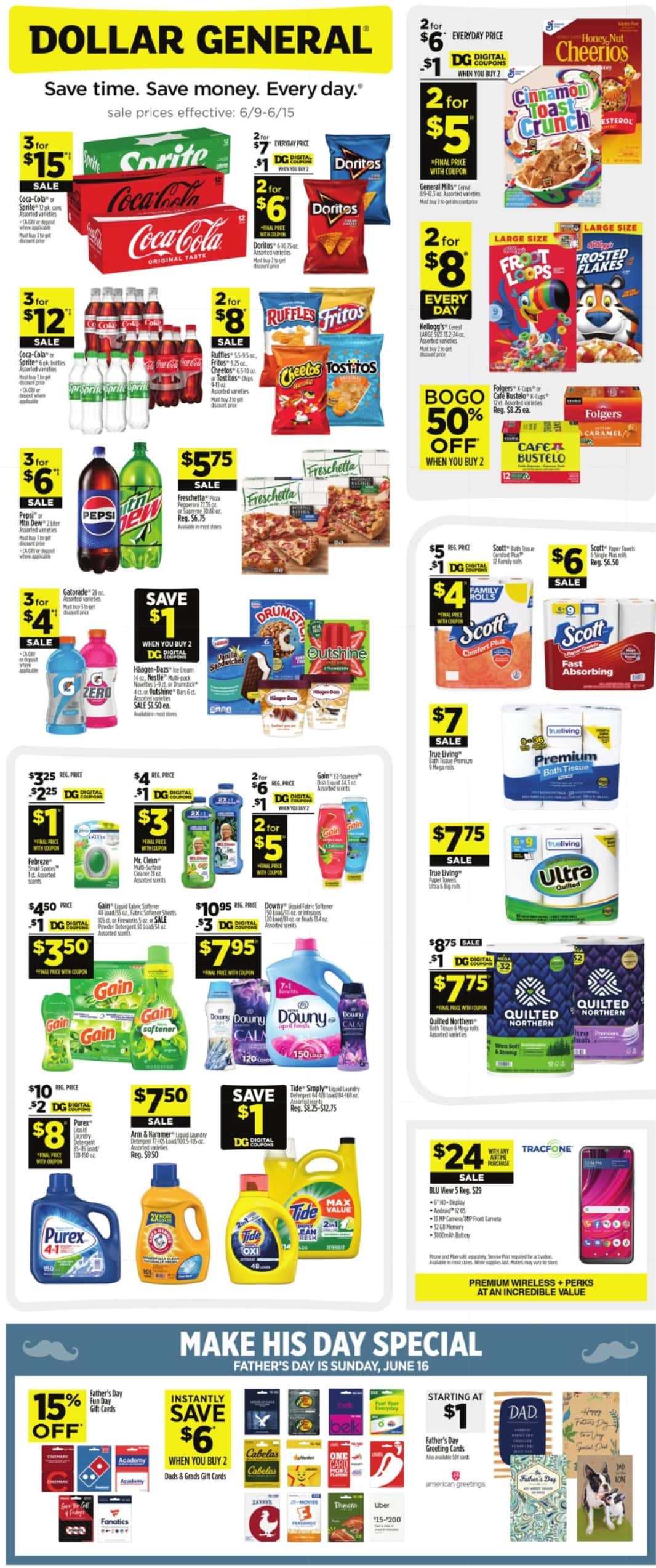 Dollar General Weekly Ad June 9 - 15, 2024 - Page 1