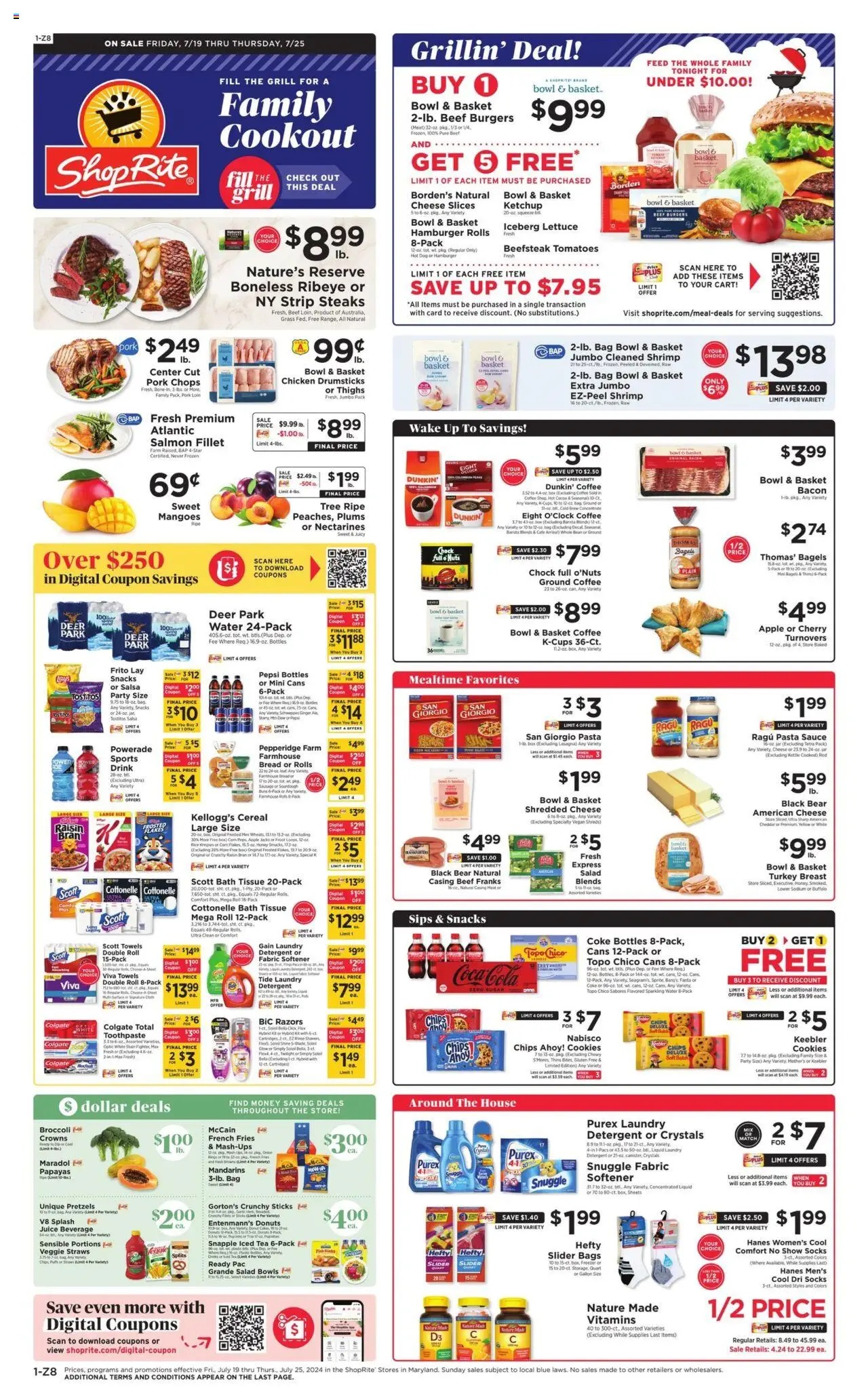 ShopRite Circular July 21 - 27, 2024 - Page 1