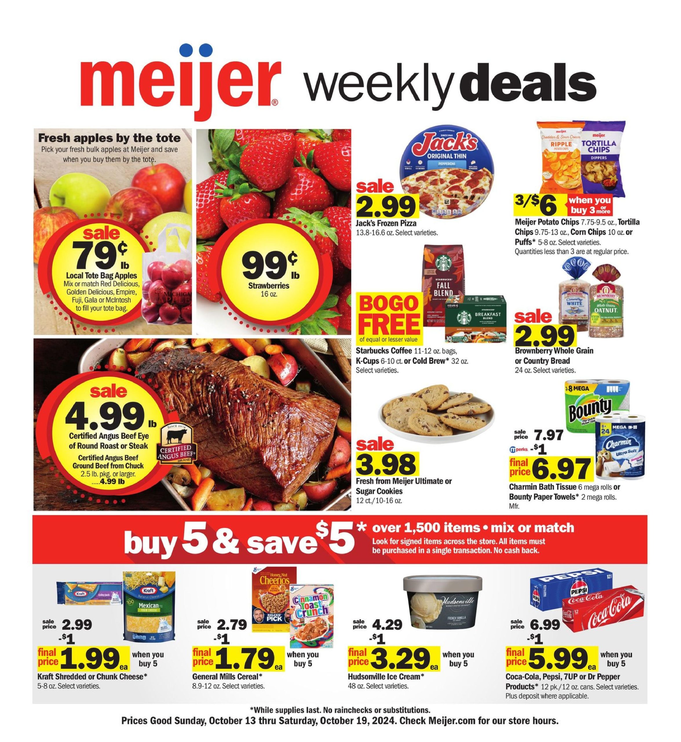 Meijer Weekly Ad 10 13 24