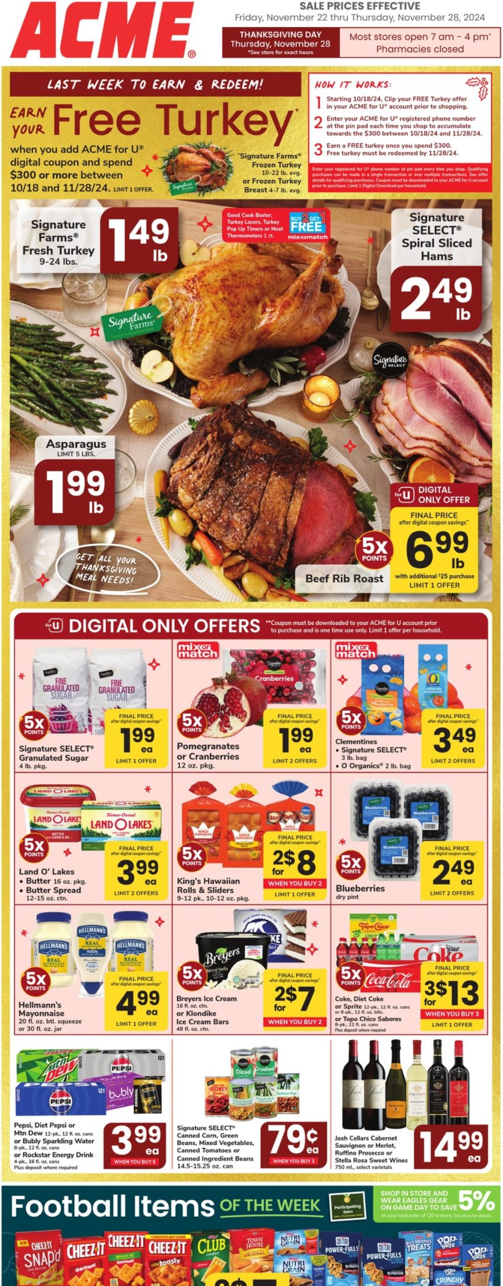 Acme Weekly Ad 11 22 24 - Page 1