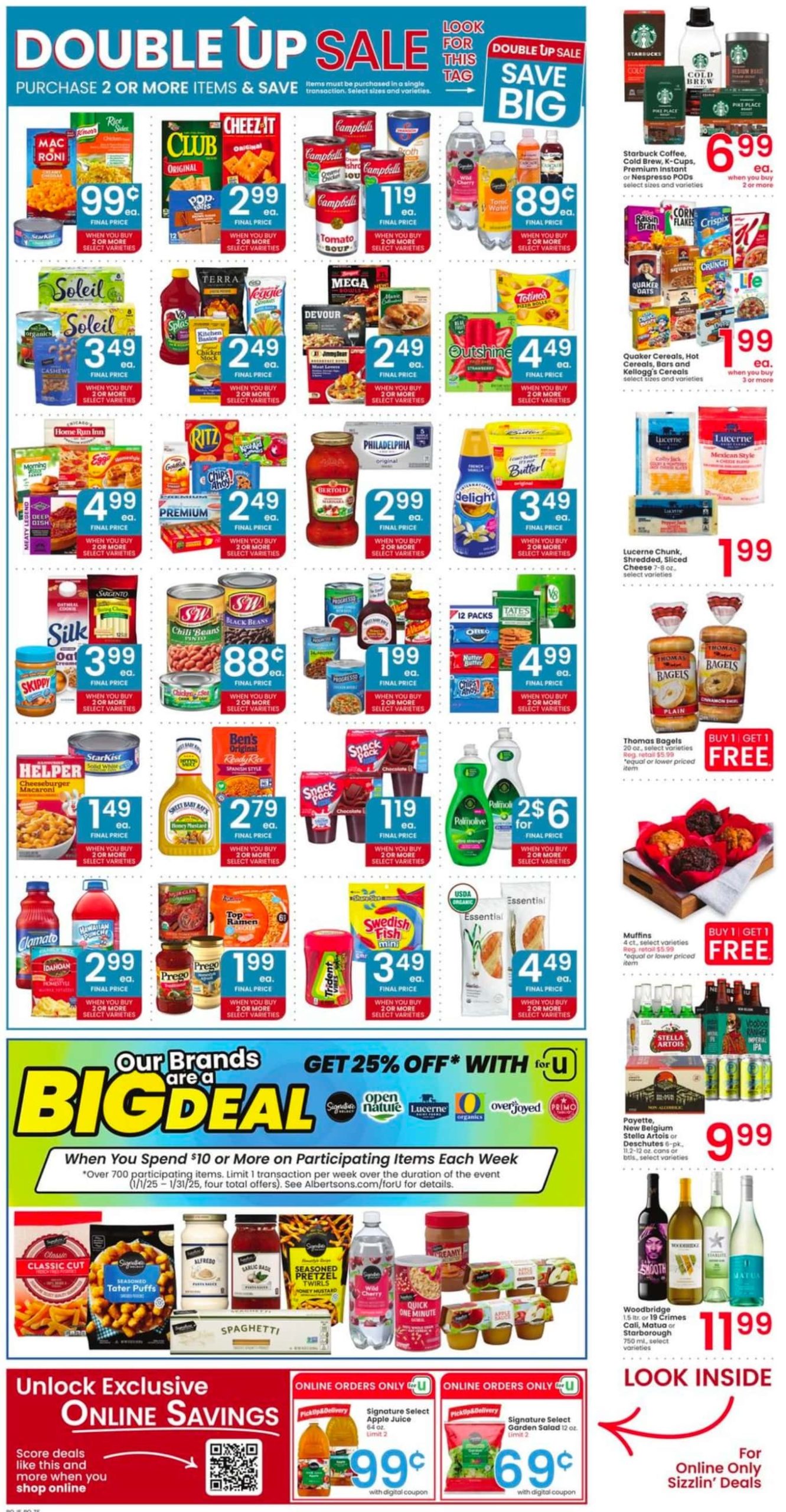 Albertsons Weekly Ad 1 8 25 - Page 2