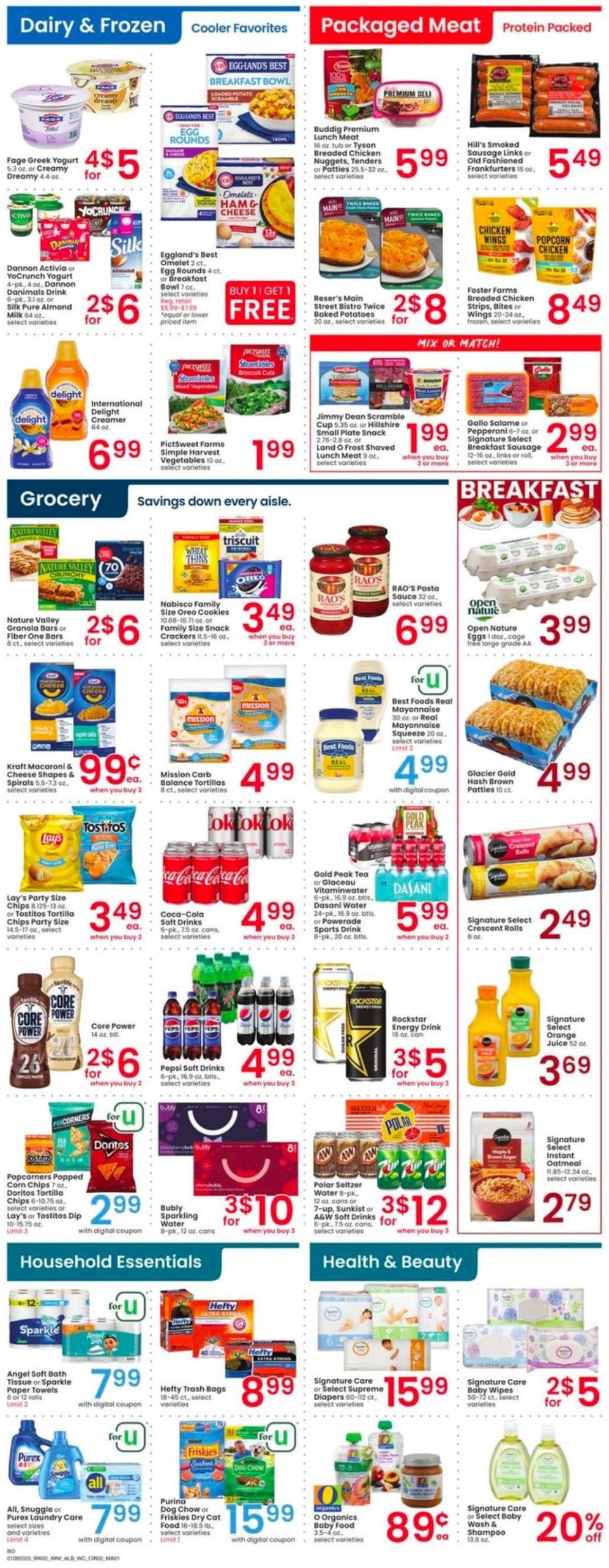 Albertsons Weekly Ad 1 8 25 - Page 3