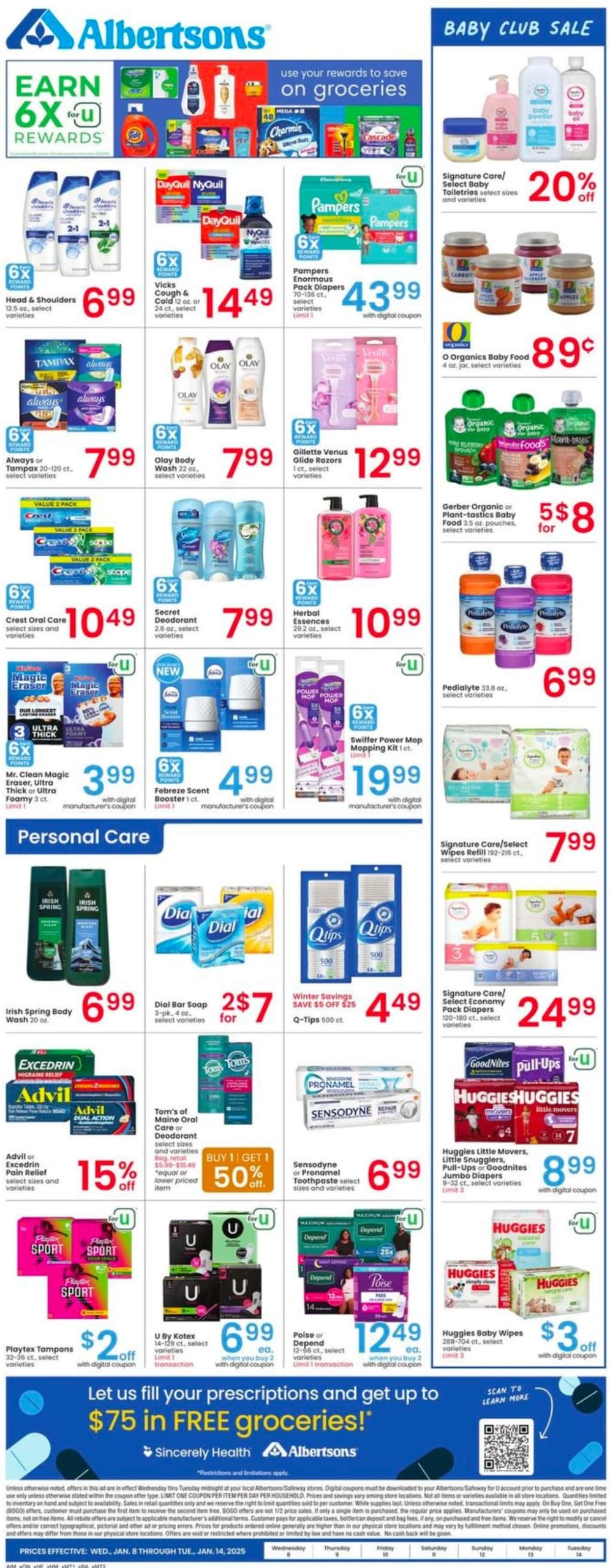 Albertsons Weekly Ad 1 8 25 - Page 5