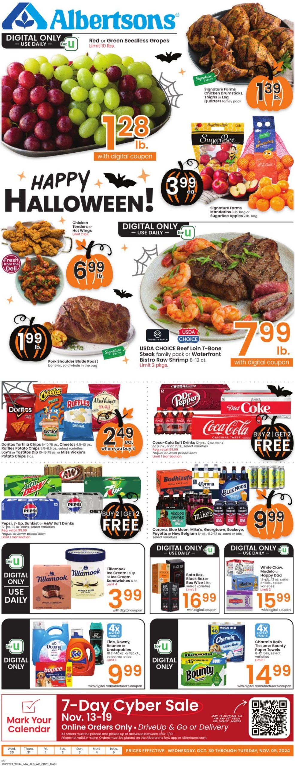 Albertsons Weekly Ad 10 30 24 - Page 1