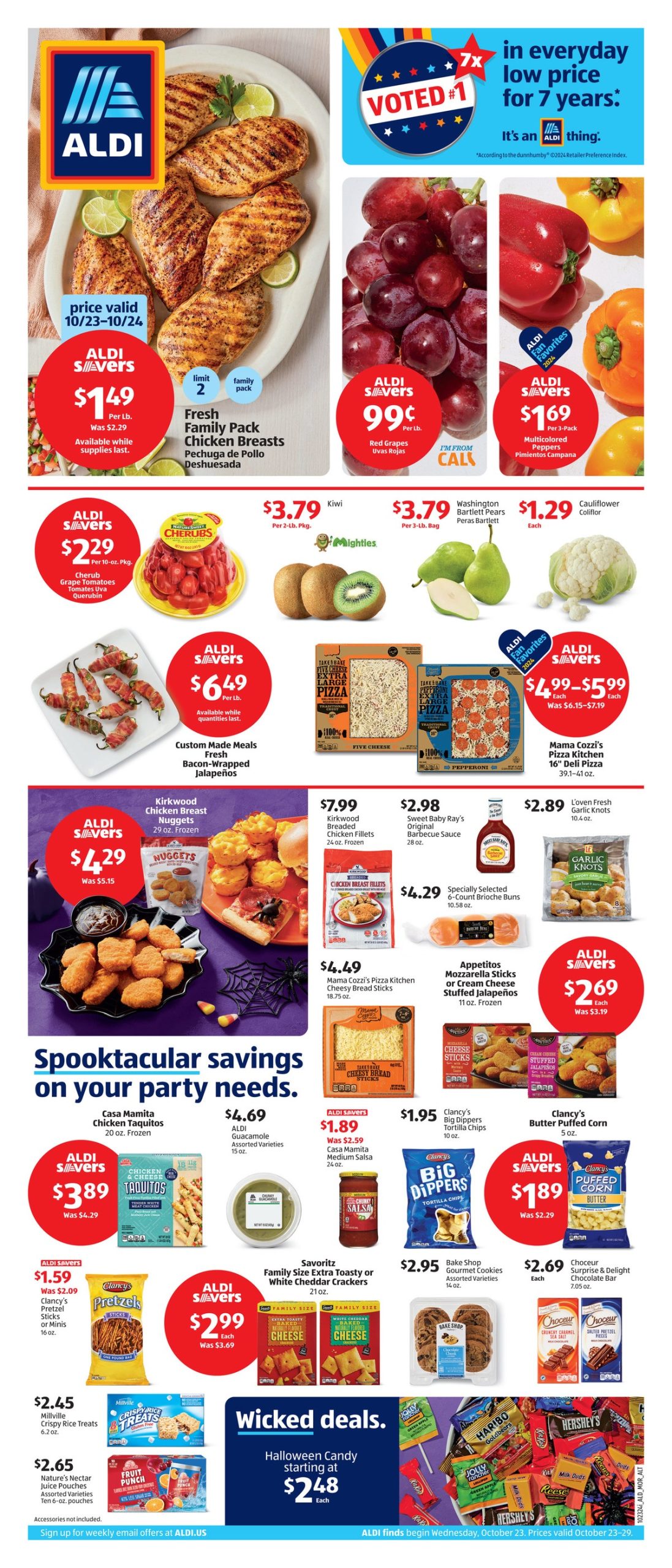 Aldi Weekly Ad 10 23 24 - Page 1