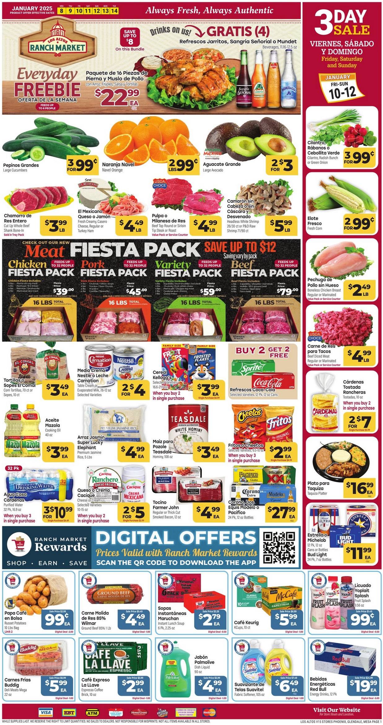 Cardenas Weekly Ad 1 8 25 - Page 1