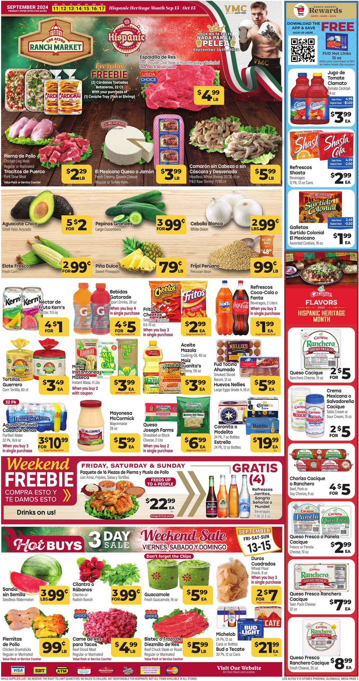 Cardenas Weekly Ad September 11 - 17, 2024 - Page 1