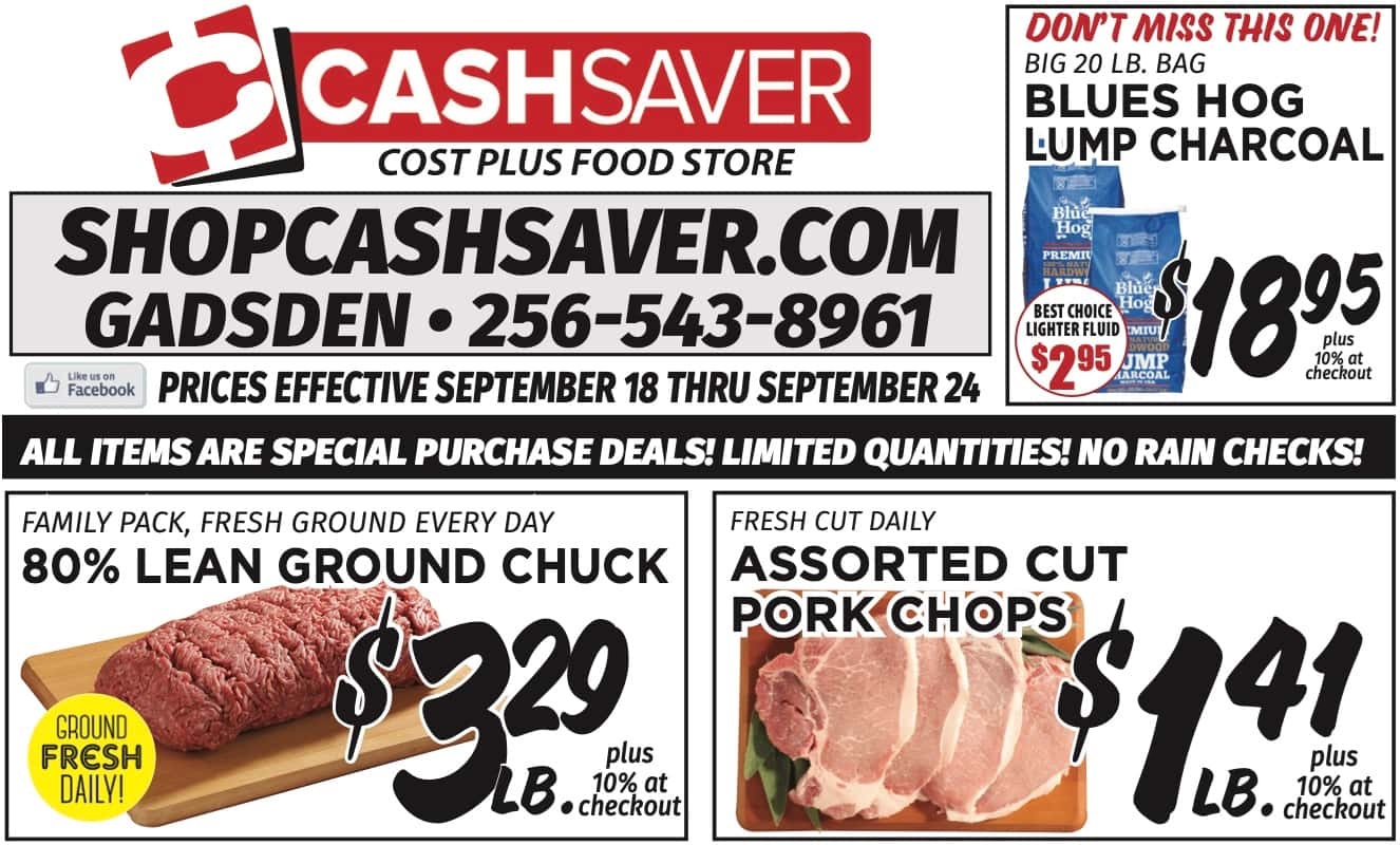 Cash Saver Weekly Ad 9 18 24 - Page 1