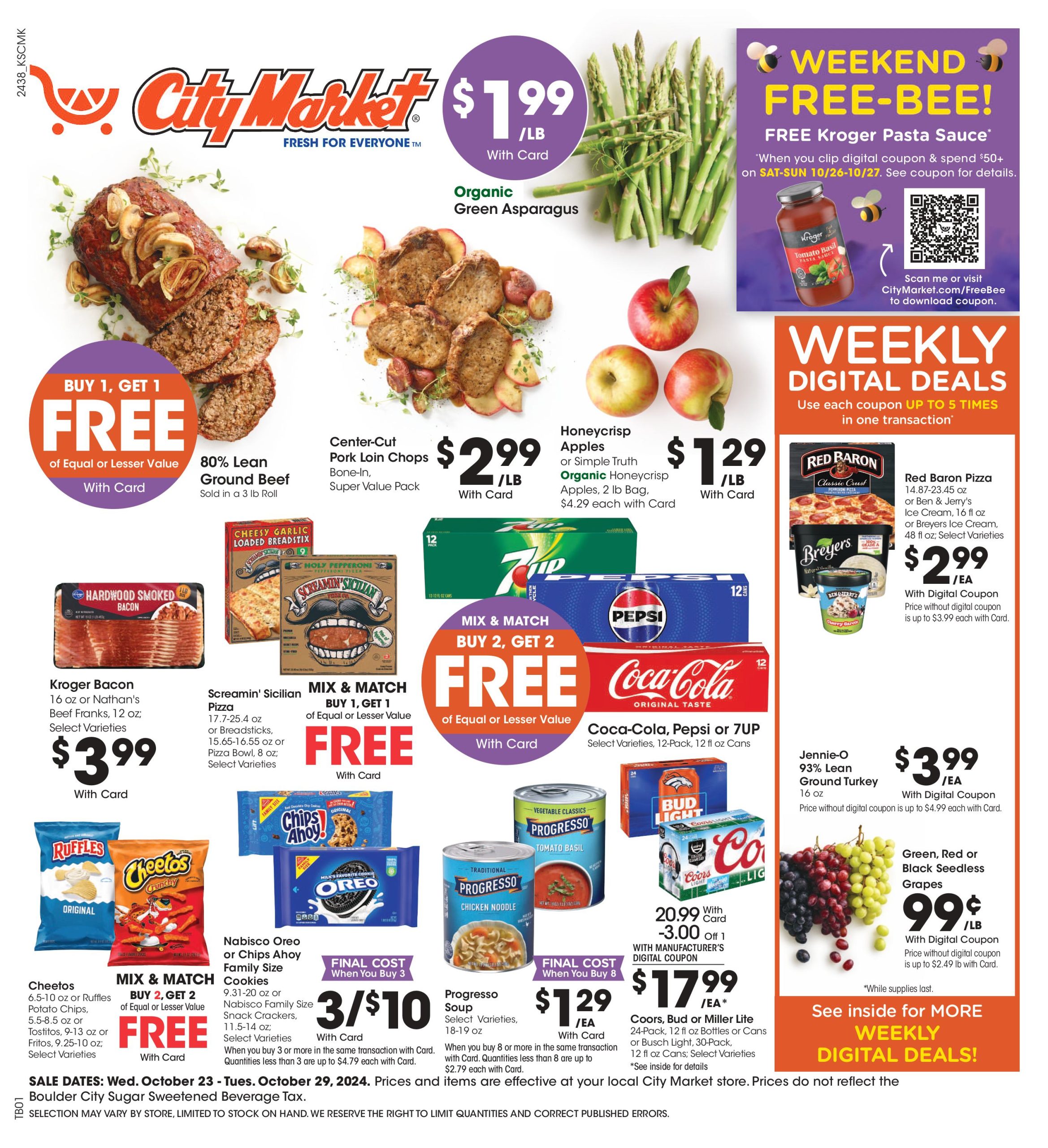 City Market Weekly Ad 10 23 24 - Page 1