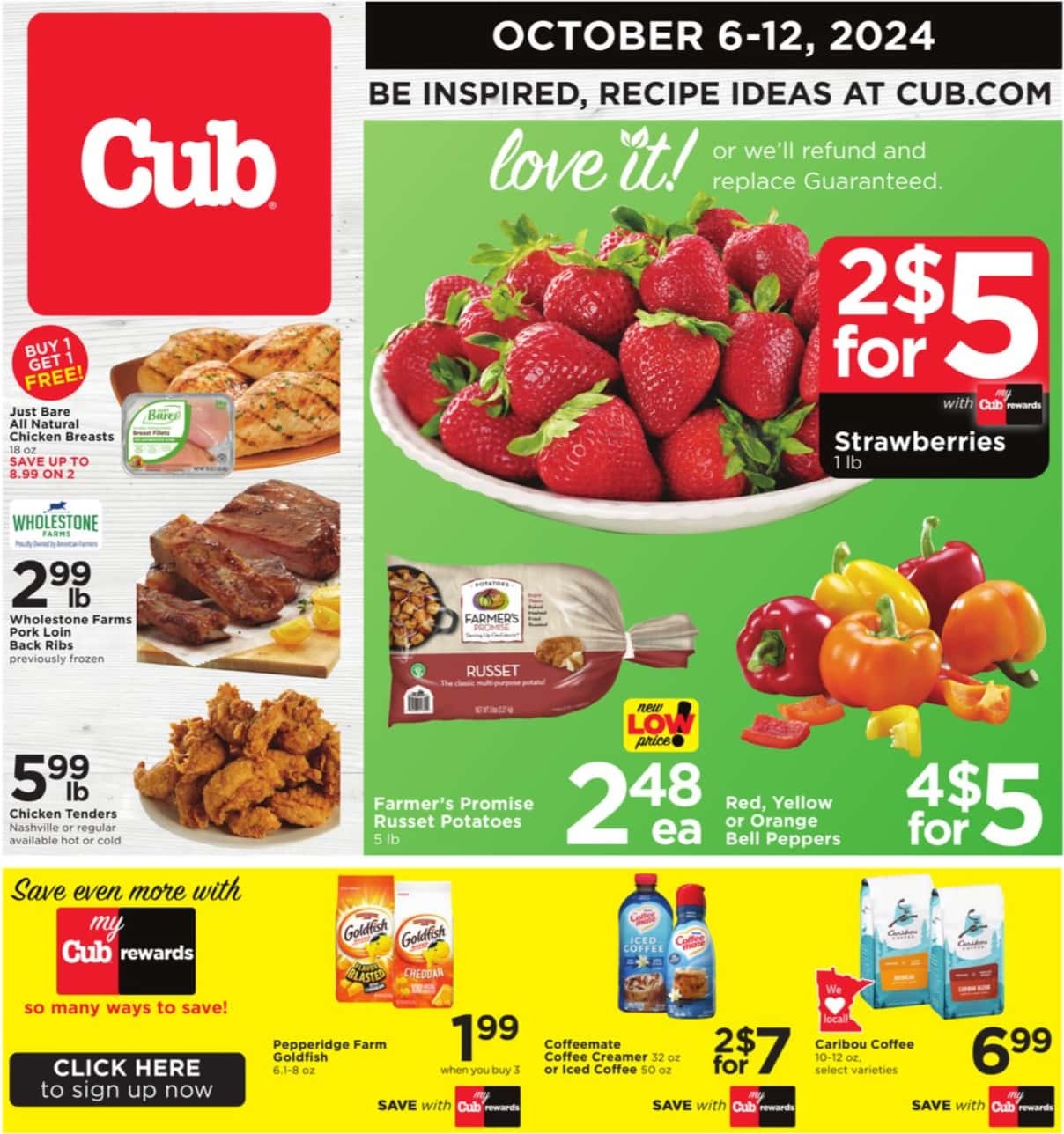 Cub Foods Ad 10 6 24 - Page 1