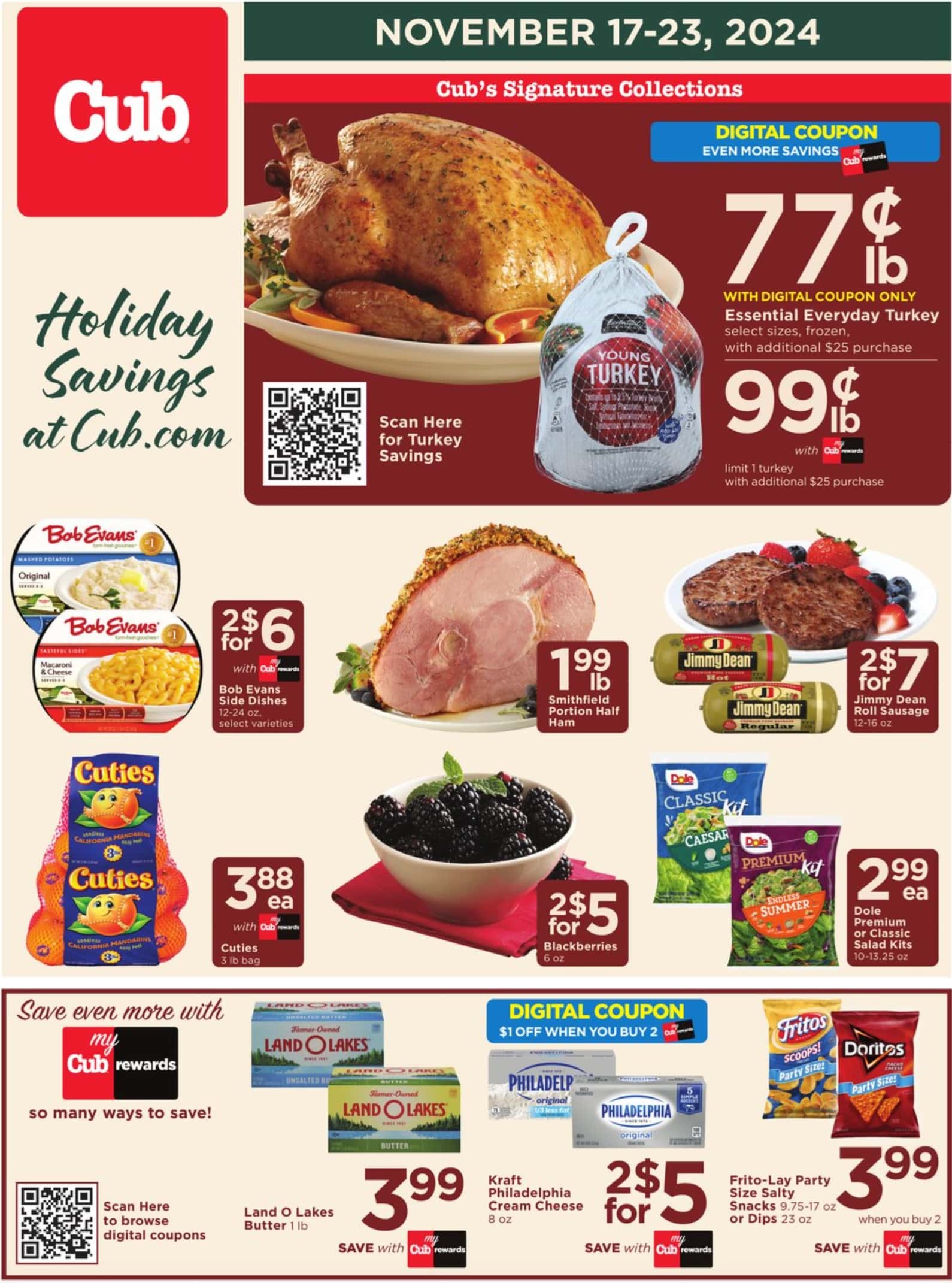 Cub Foods Ad 11 17 24 - Page 1