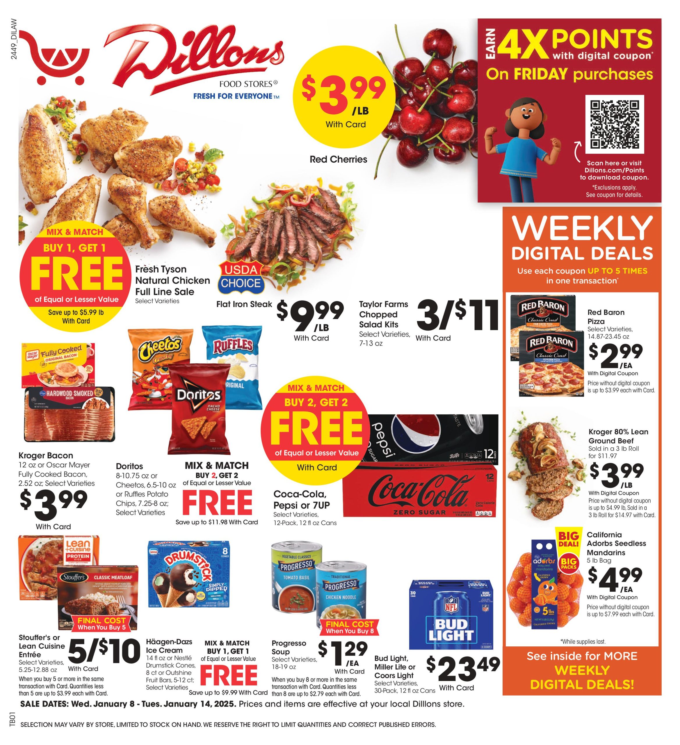 Dillons Weekly Ad 1 8 25 - Page 1