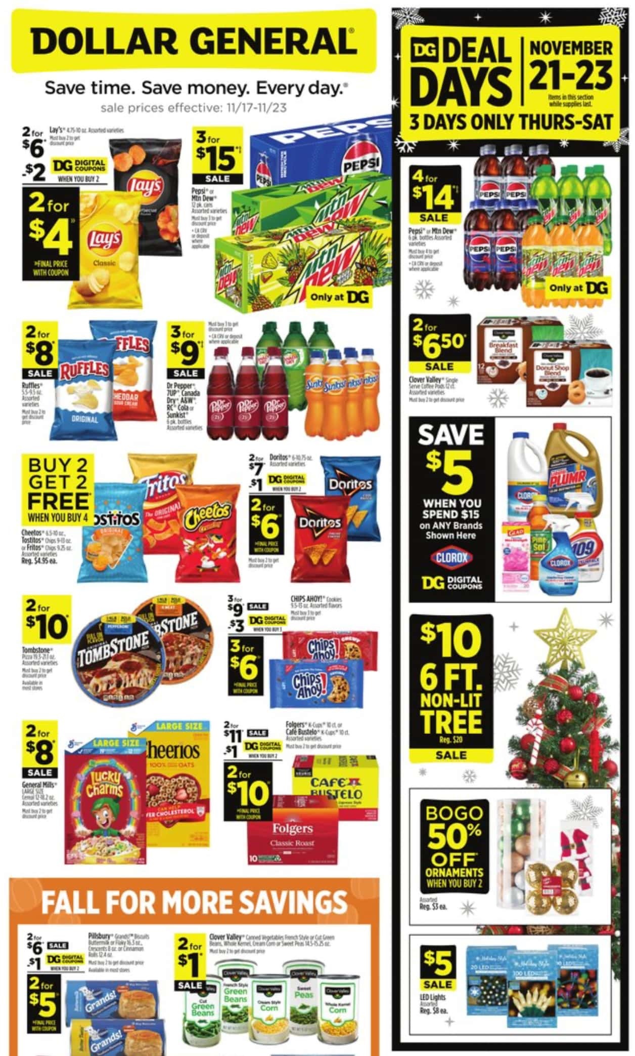 Dollar General Weekly Ad 11 17 24 - Page 1