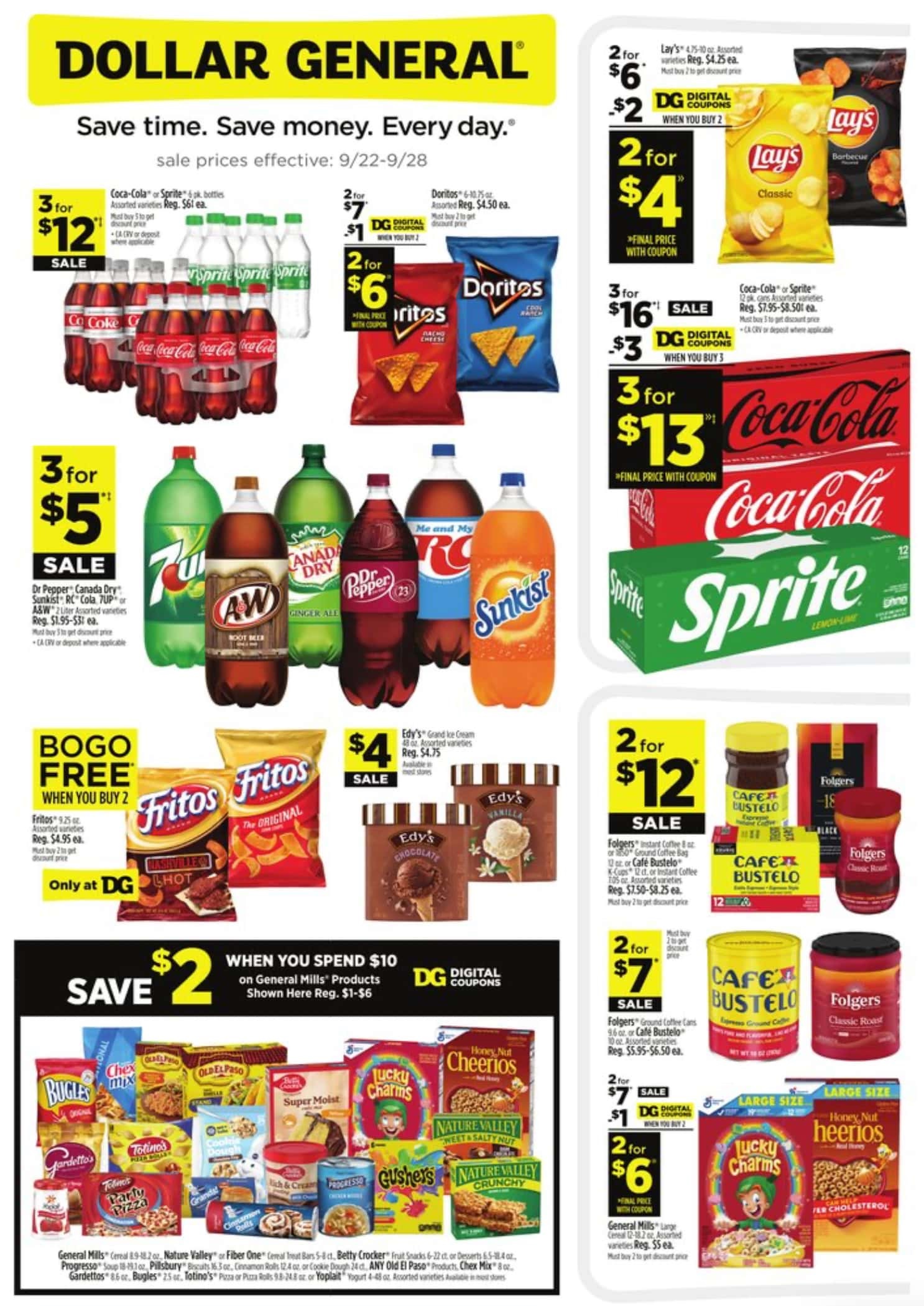 Dollar General Weekly Ad 9 22 24 - Page 1