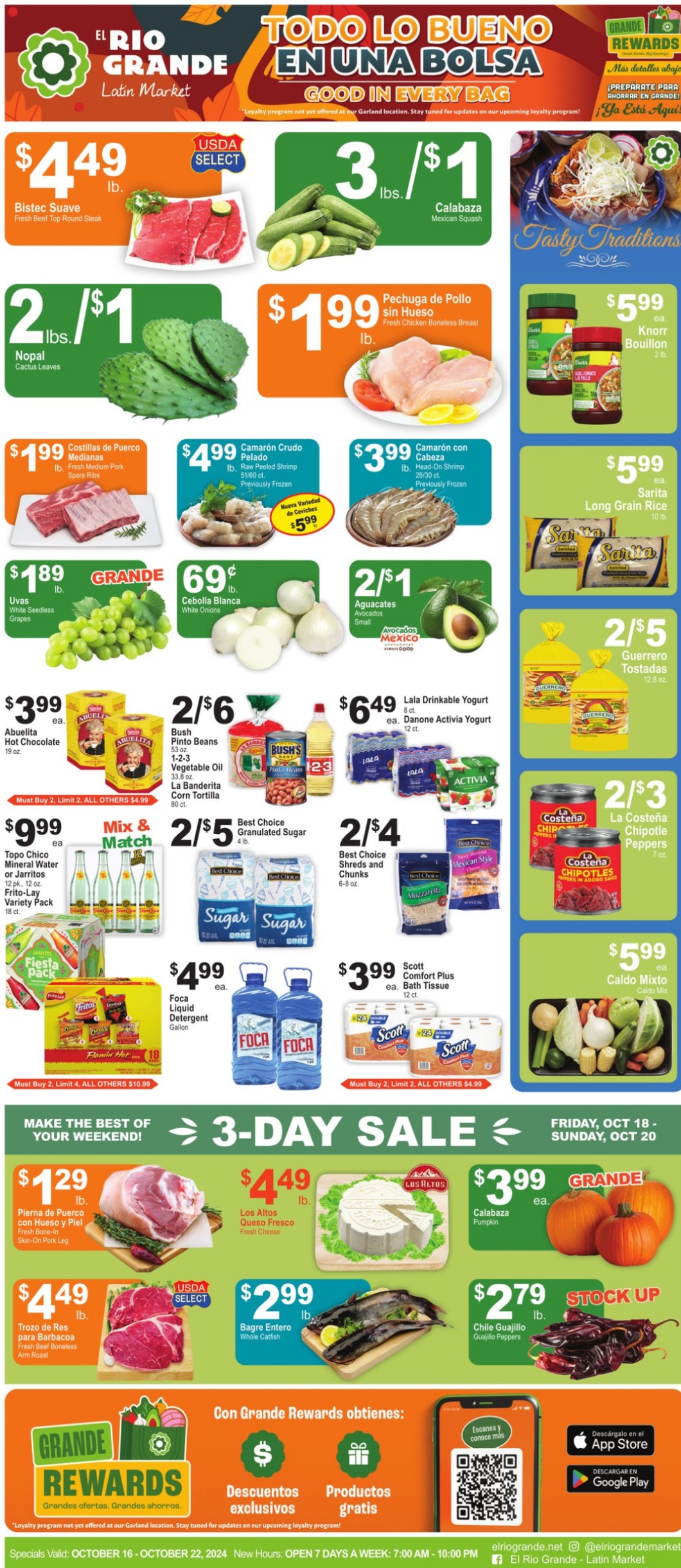 El Rio Grande Weekly Ad 10 16 24 - Page 1