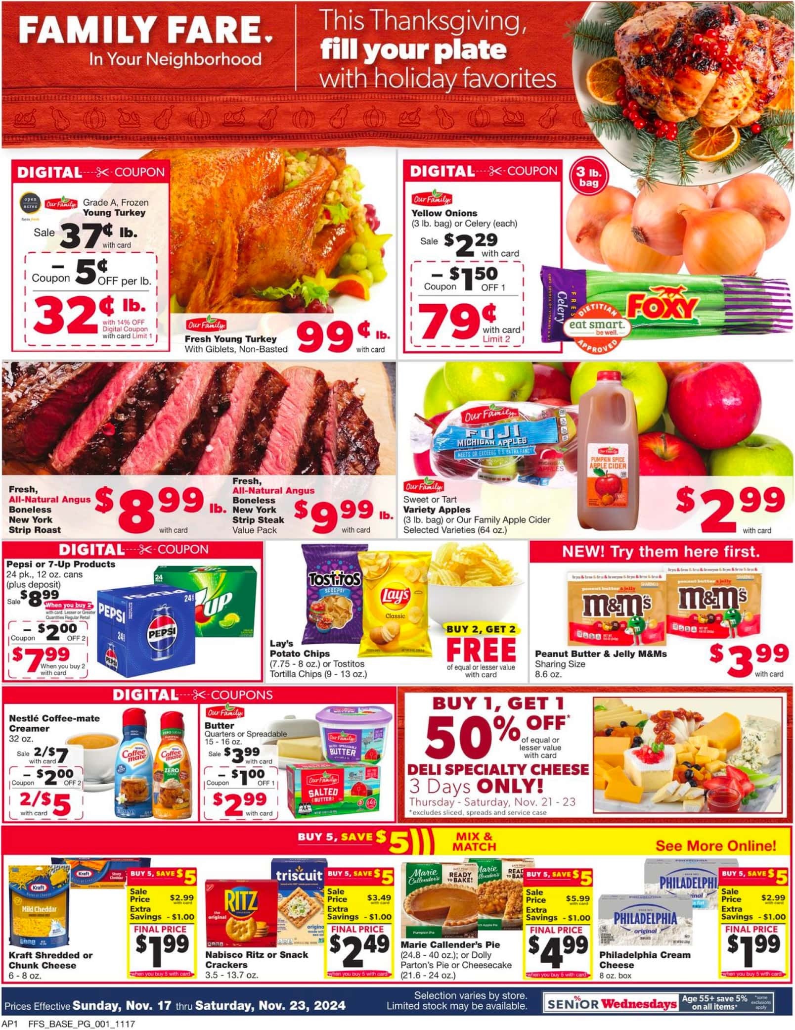 Family Fare Weekly Ad 11 17 24 - Page 1