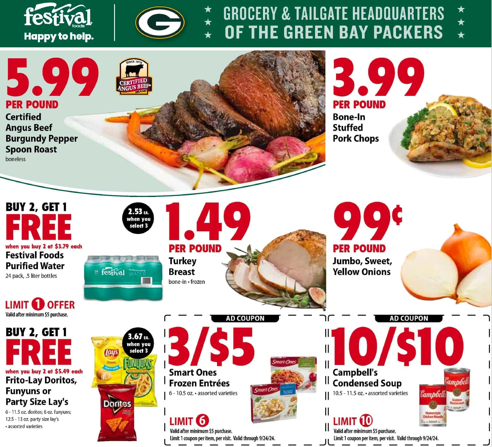 Festival Foods Weekly Ad 9 18 24 - Page 1