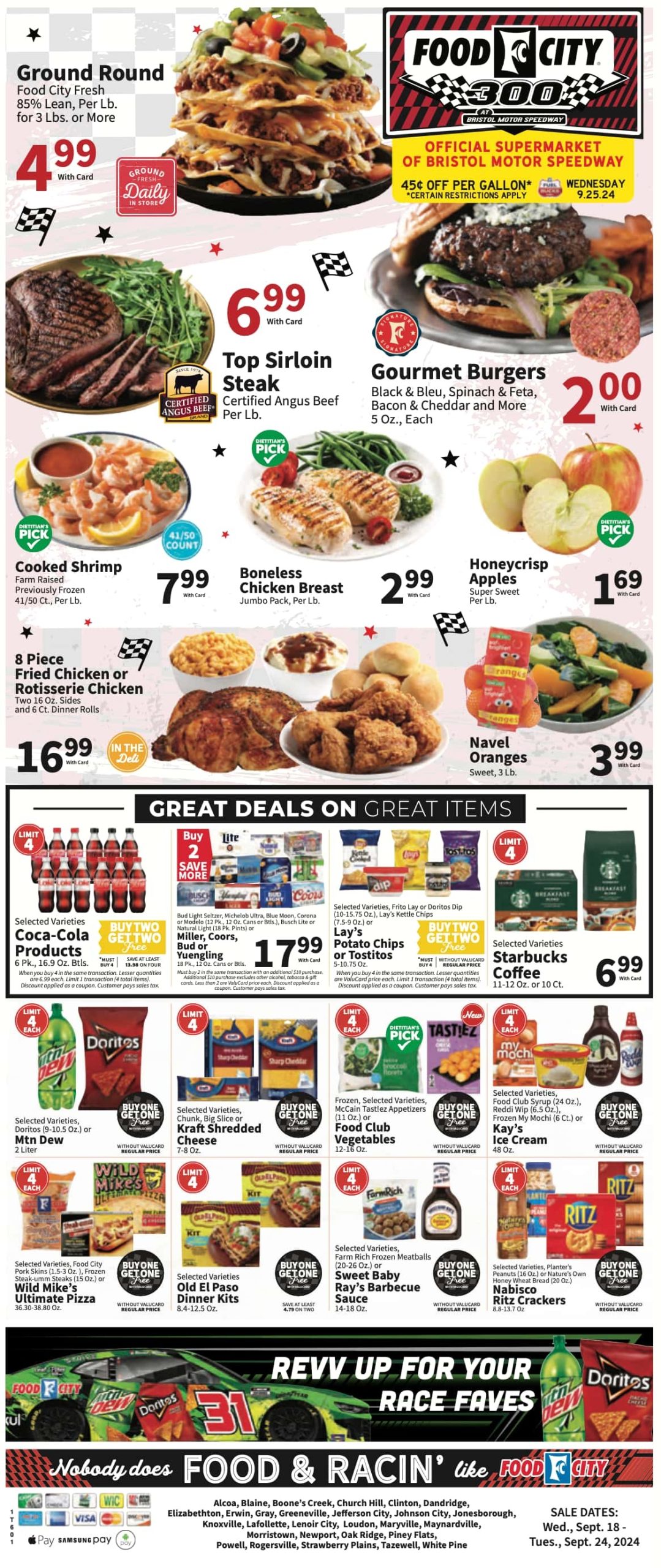 Food City Weekly Ad 9 18 24 - Page 1