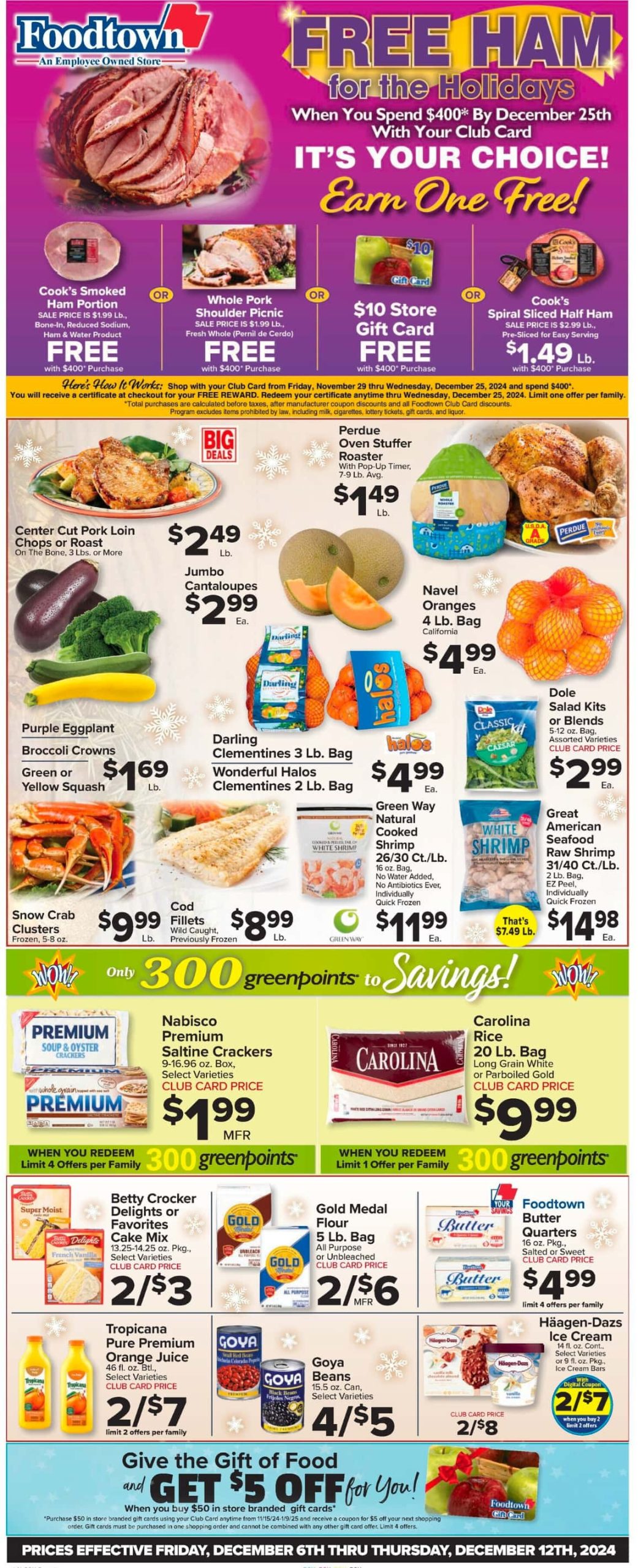 FoodTown Circular 12 6 24 - Page 1