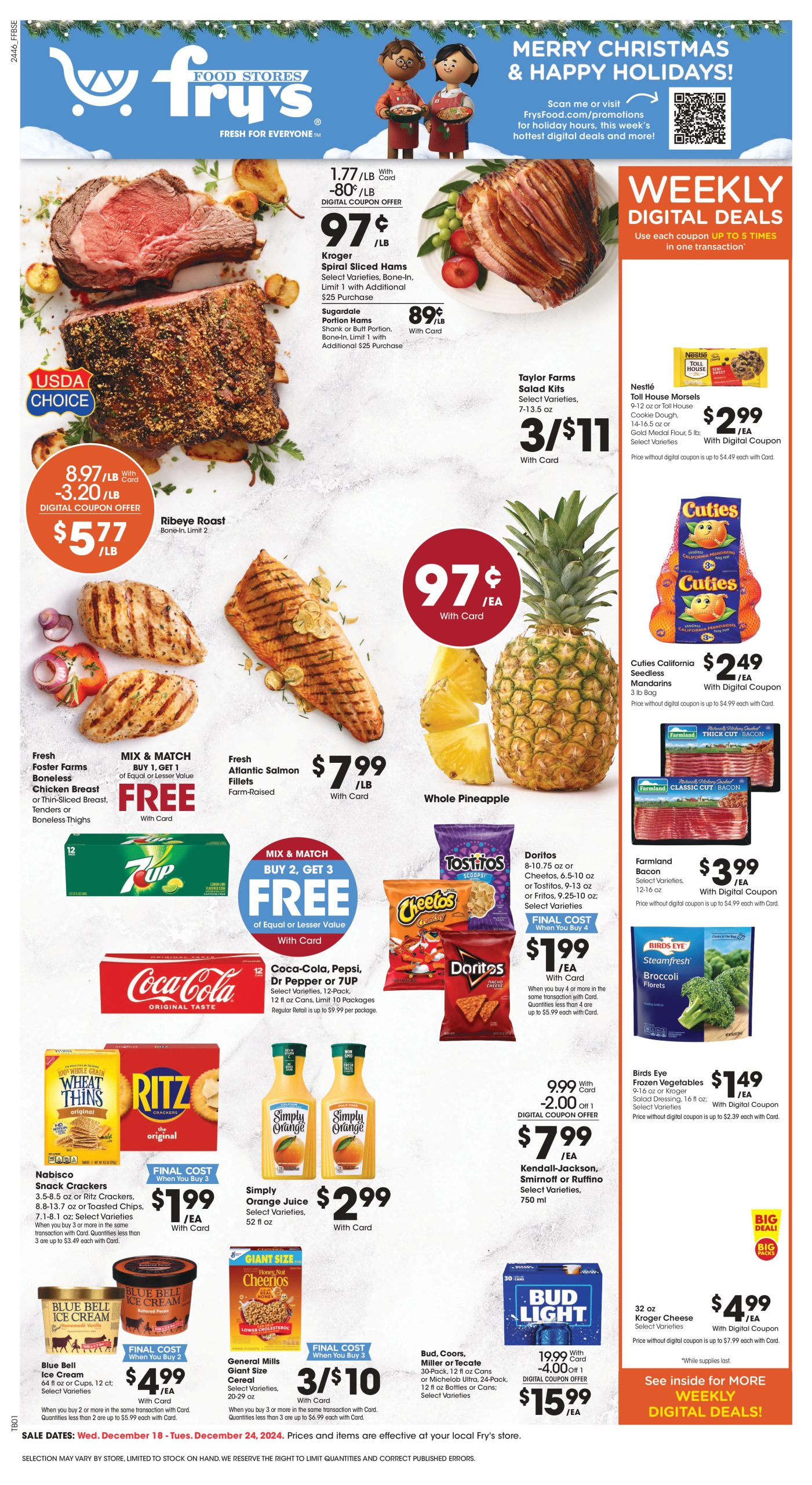 Fry's Weekly Ad 12 18 24 - Page 1