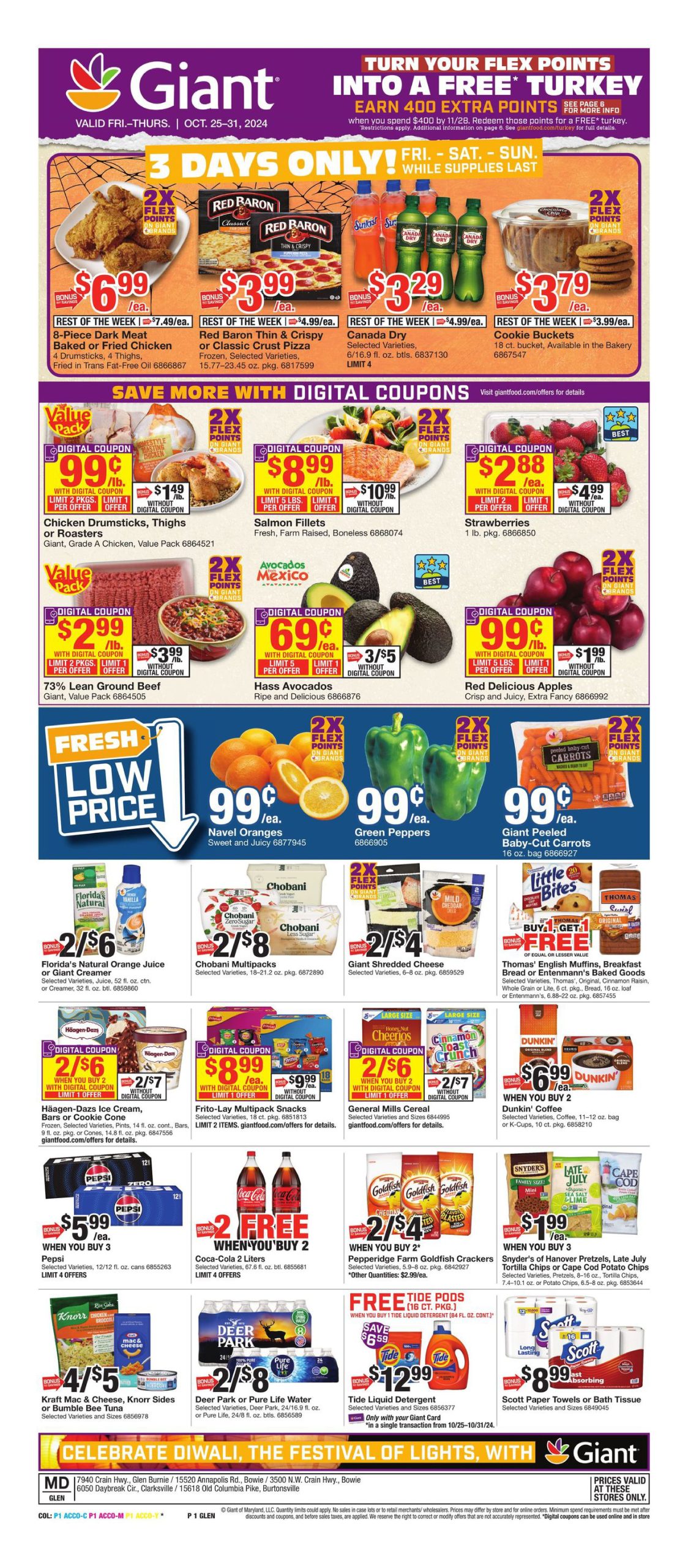 Giant Weekly Ad 10 25 24 - Page 1