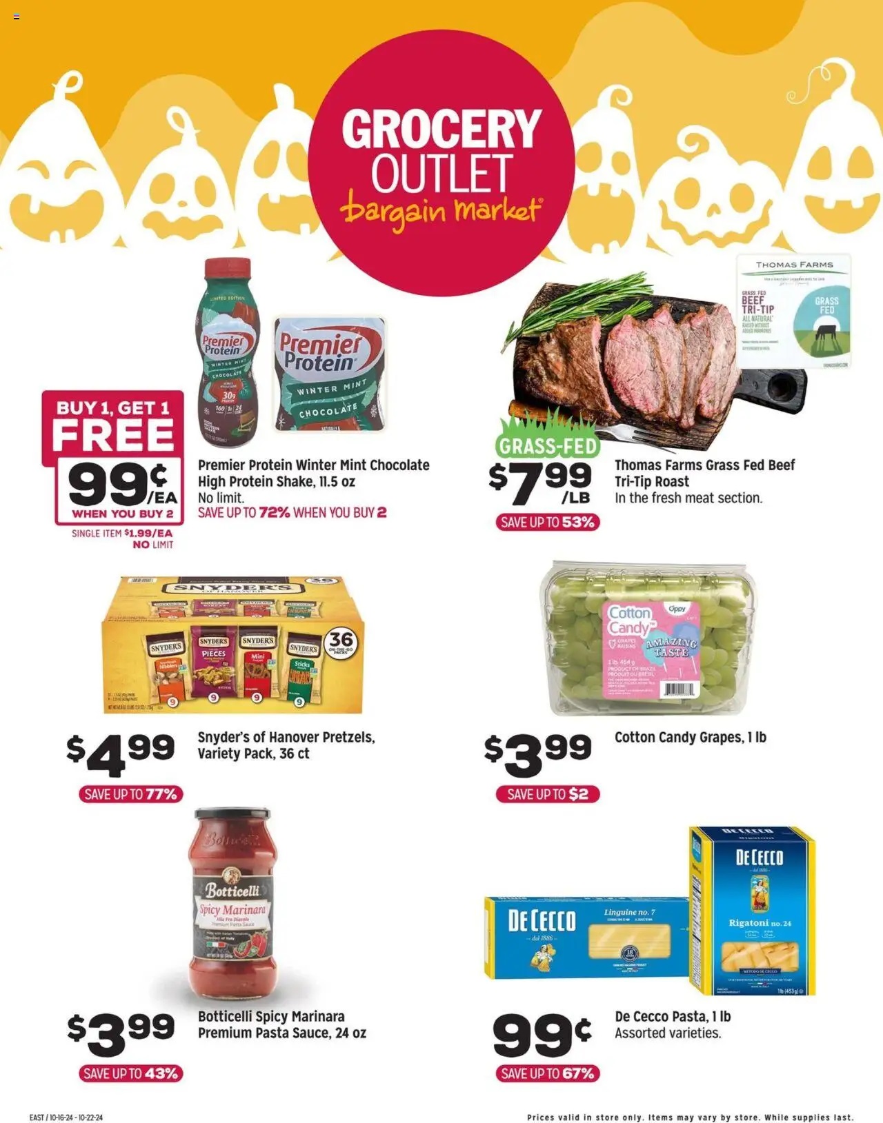 Grocery Outlet Weekly Ad 10 16 24 - Page 1