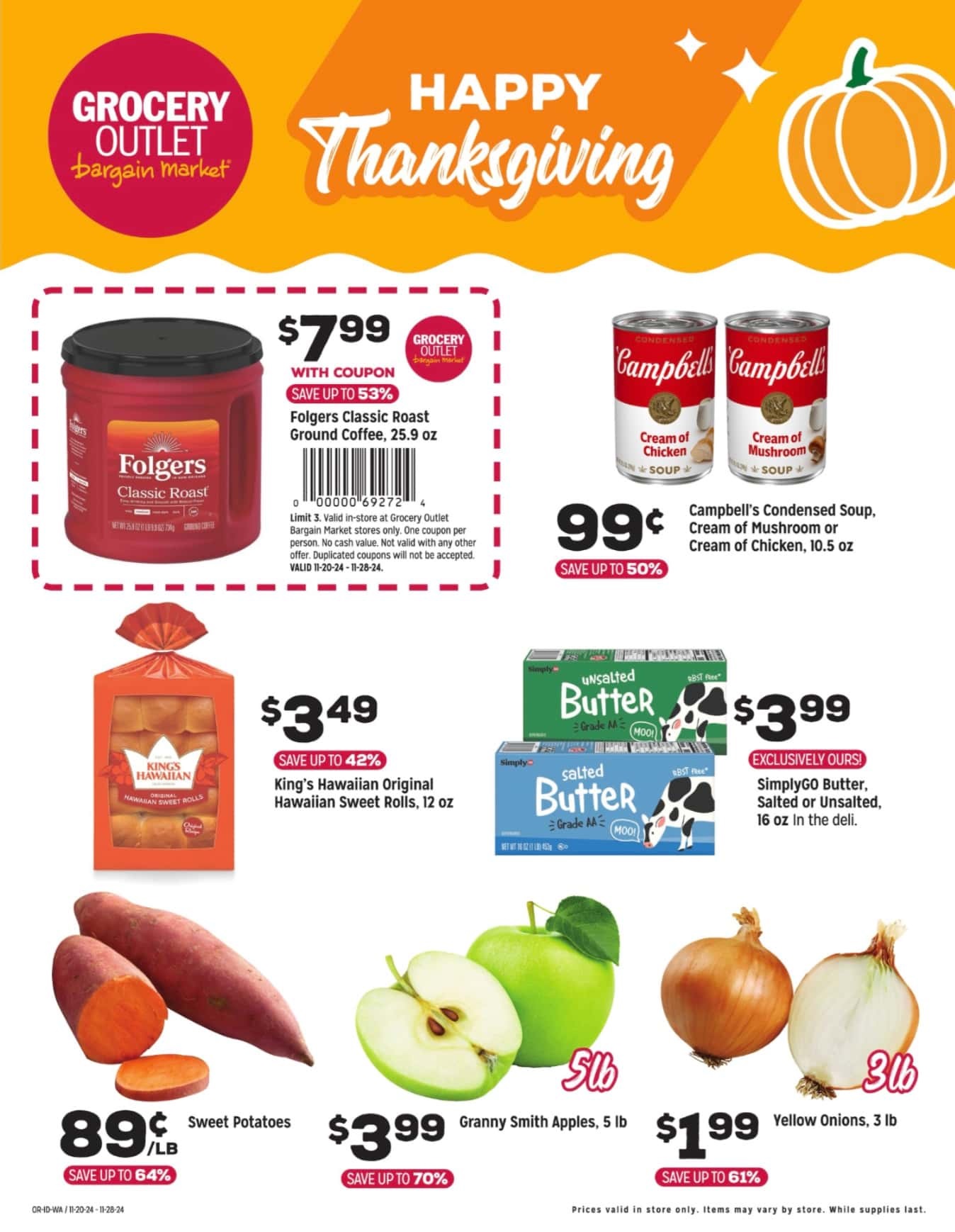 Grocery Outlet Weekly Ad 11 20 24 - Page 1