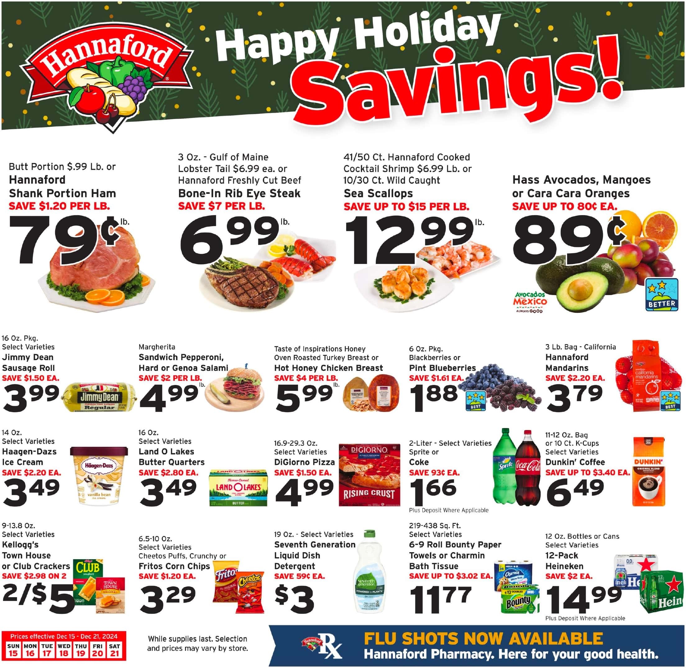 Hannaford Flyer 12 15 24 - Page 1