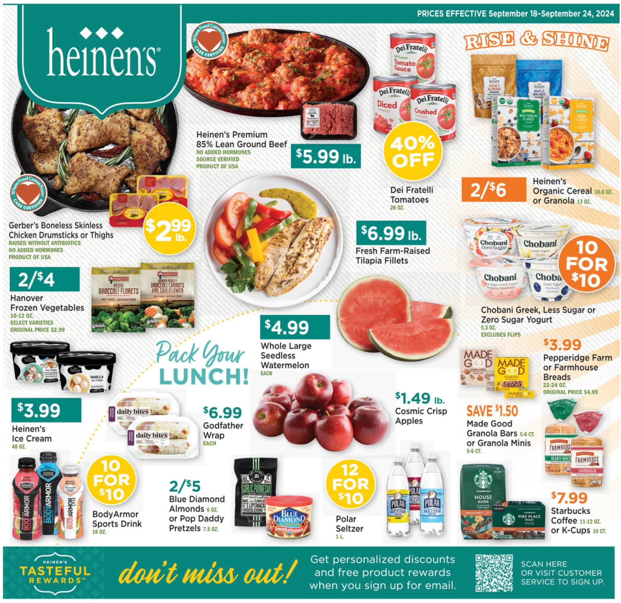 Heinen's Weekly Ad 9 18 24 - Page 1