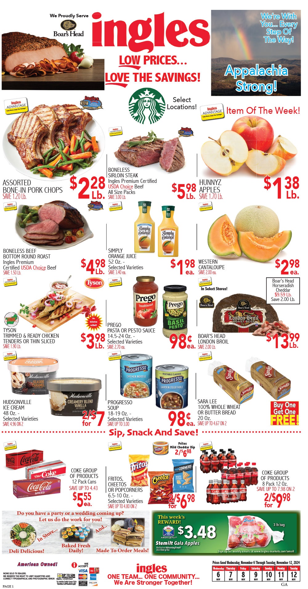 Ingles Weekly Ad 11 6 24 - Page 1