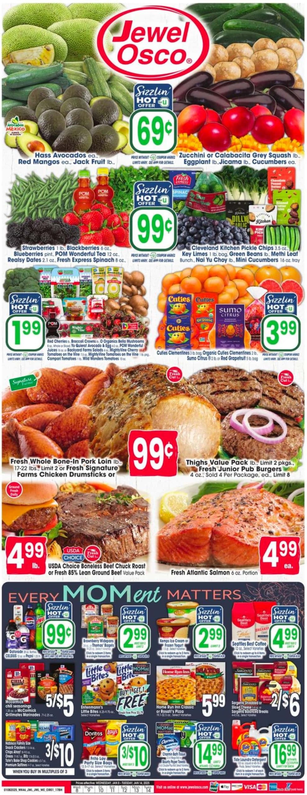 Jewel Osco Weekly Ad 1 8 25 - Page 1