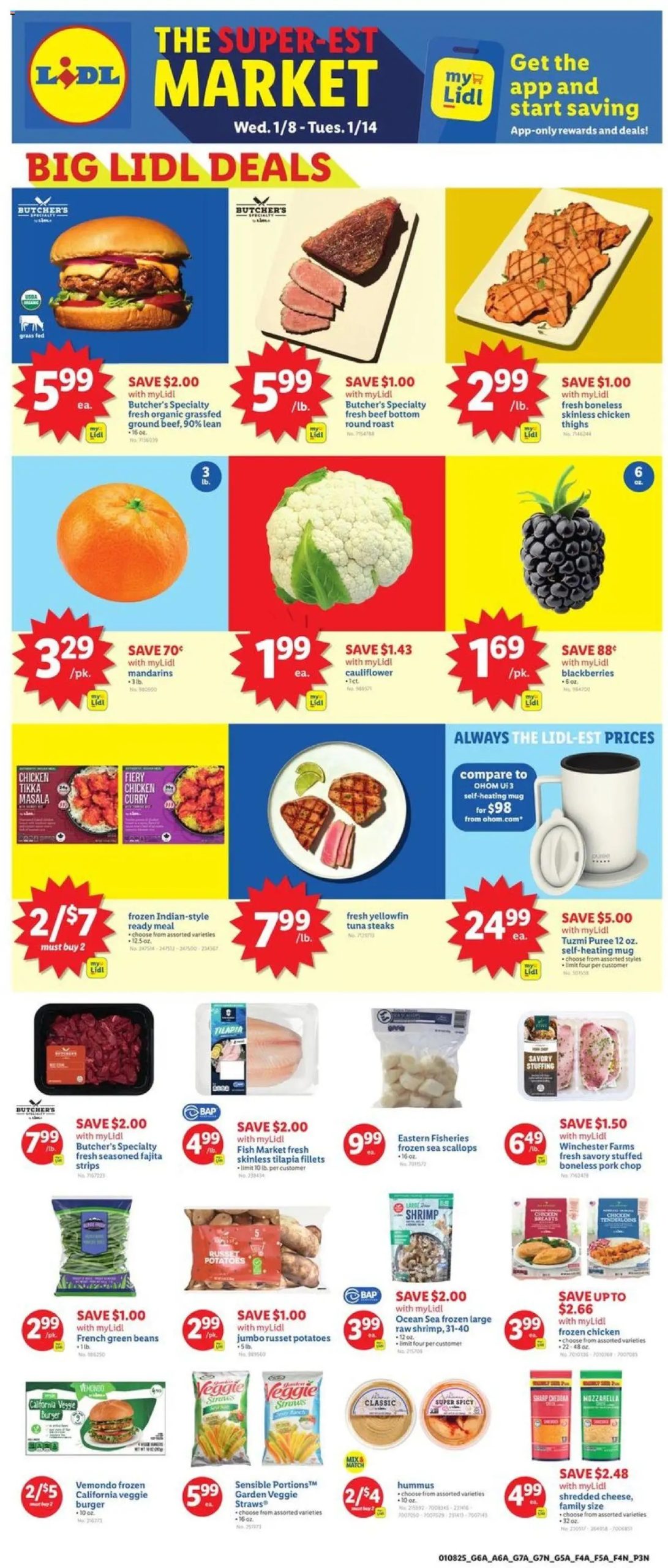 Lidl Weekly Ad 1 8 25 - Page 1