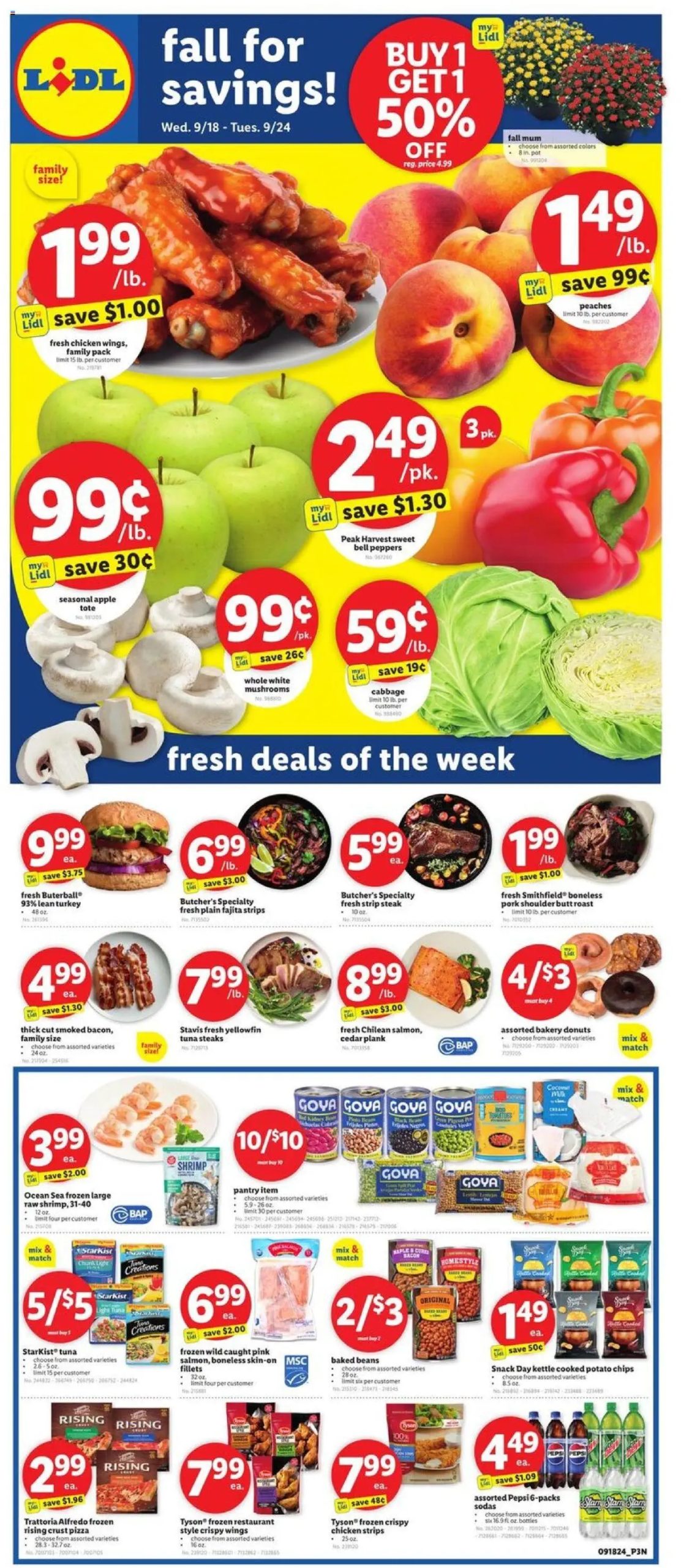 Lidl Weekly Ad 9 18 24 - Page 1