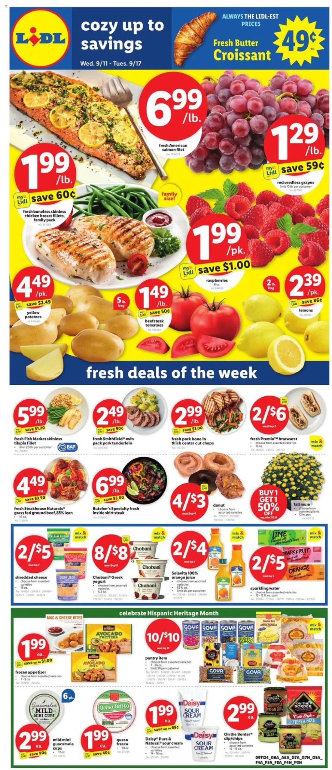 Lidl Weekly Ad September 11 - 17, 2024 - Page 1