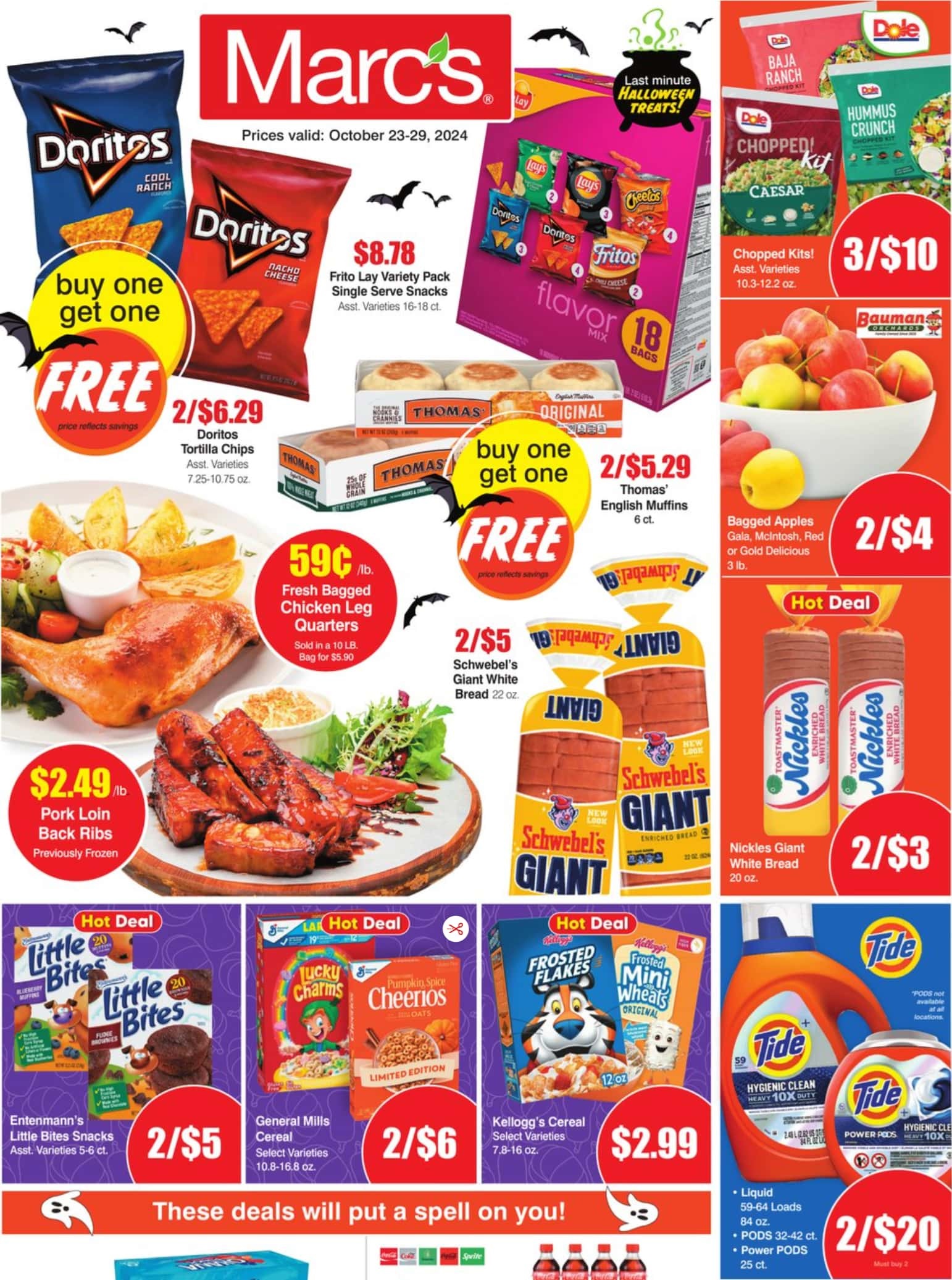 Marc's Weekly Ad 10 23 24 - Page 1