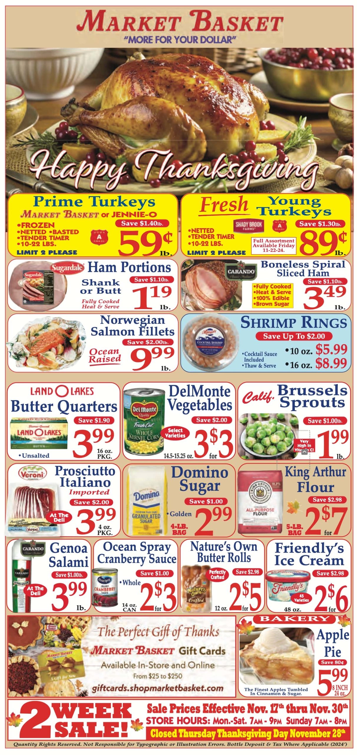 Market Basket Flyer 11 17 24 - Page 1