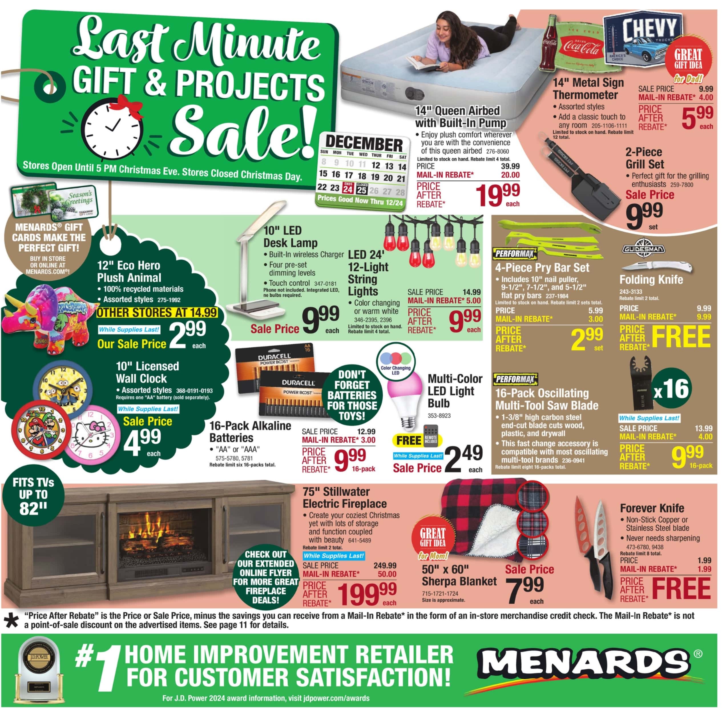 Menards Weekly Ad 12 15 24 - Page 1