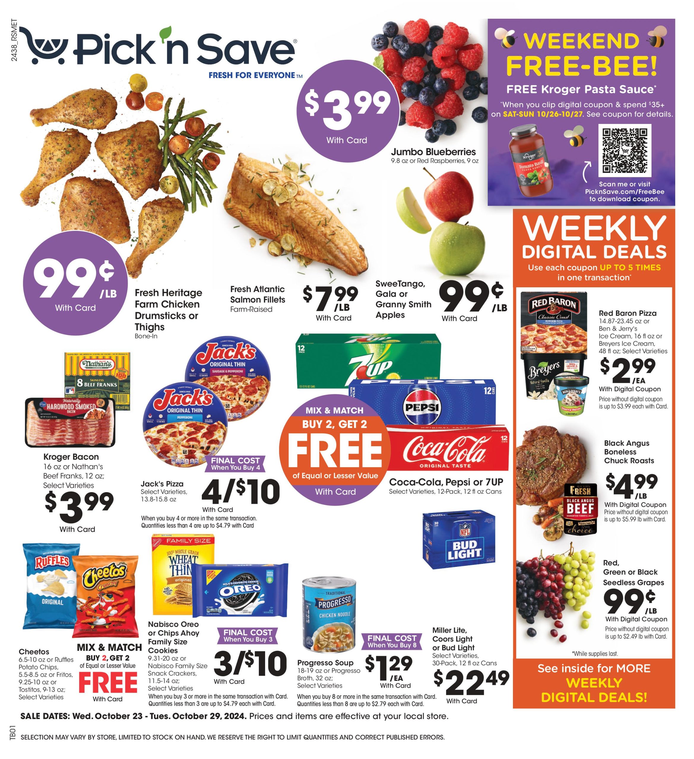 Pick n Save Weekly Ad 10 23 24 - Page 1