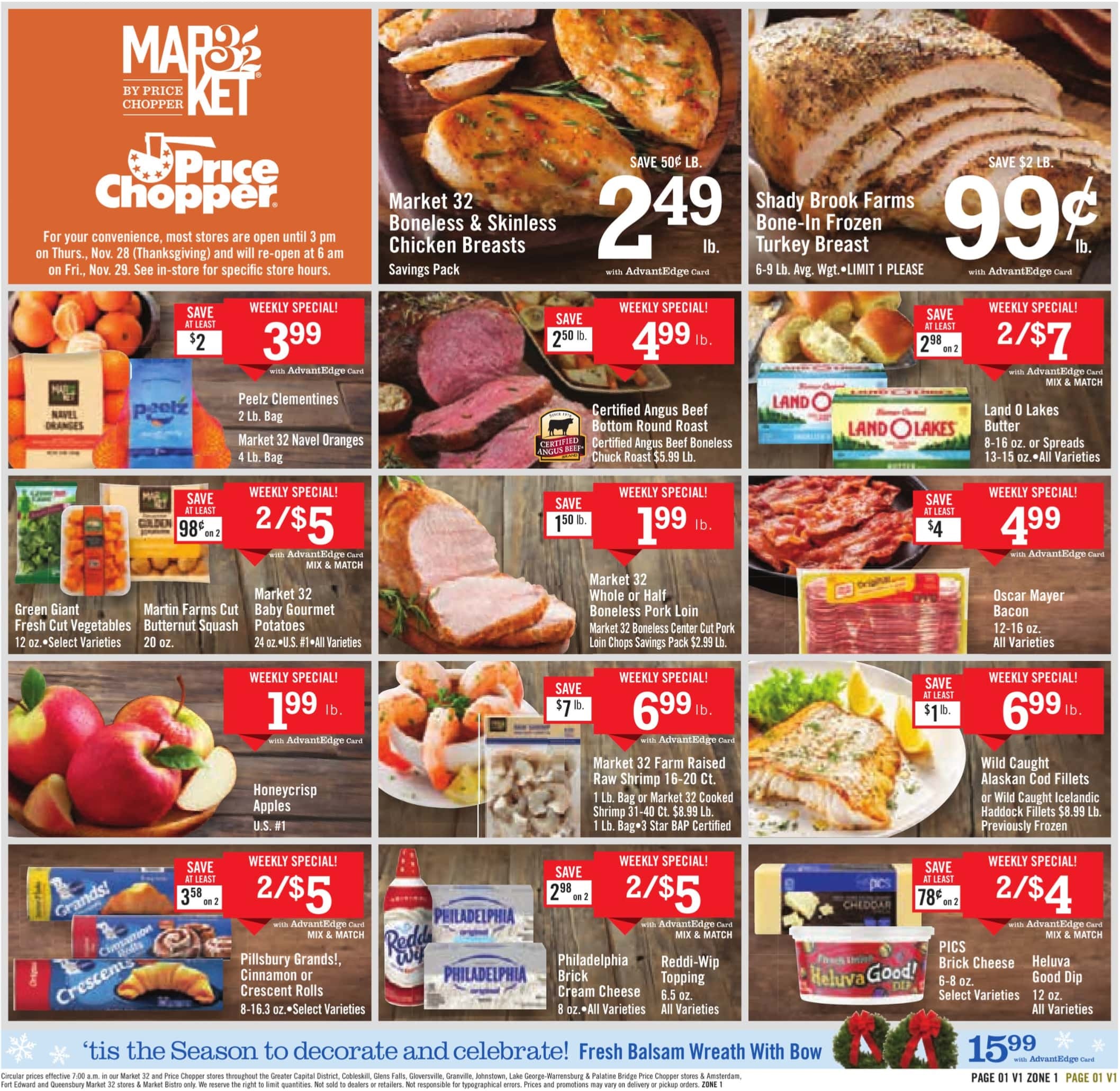 Price Chopper Flyer 11 17 24 - Page 1