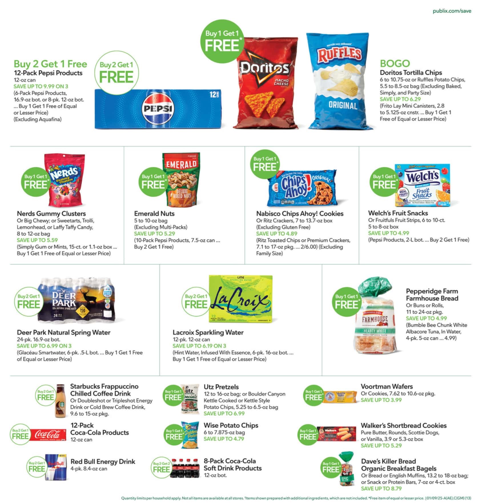 Publix Weekly Ad Bogo 1 8 25 - Page 13