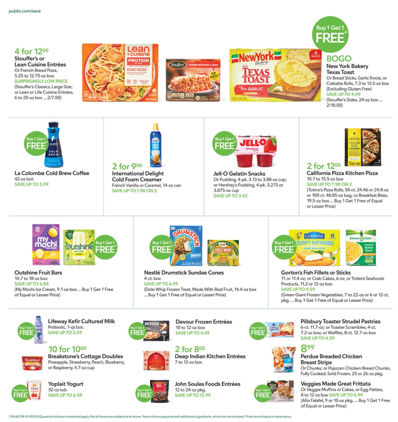 Publix Weekly Ad Bogo 1 8 25 - Page 14