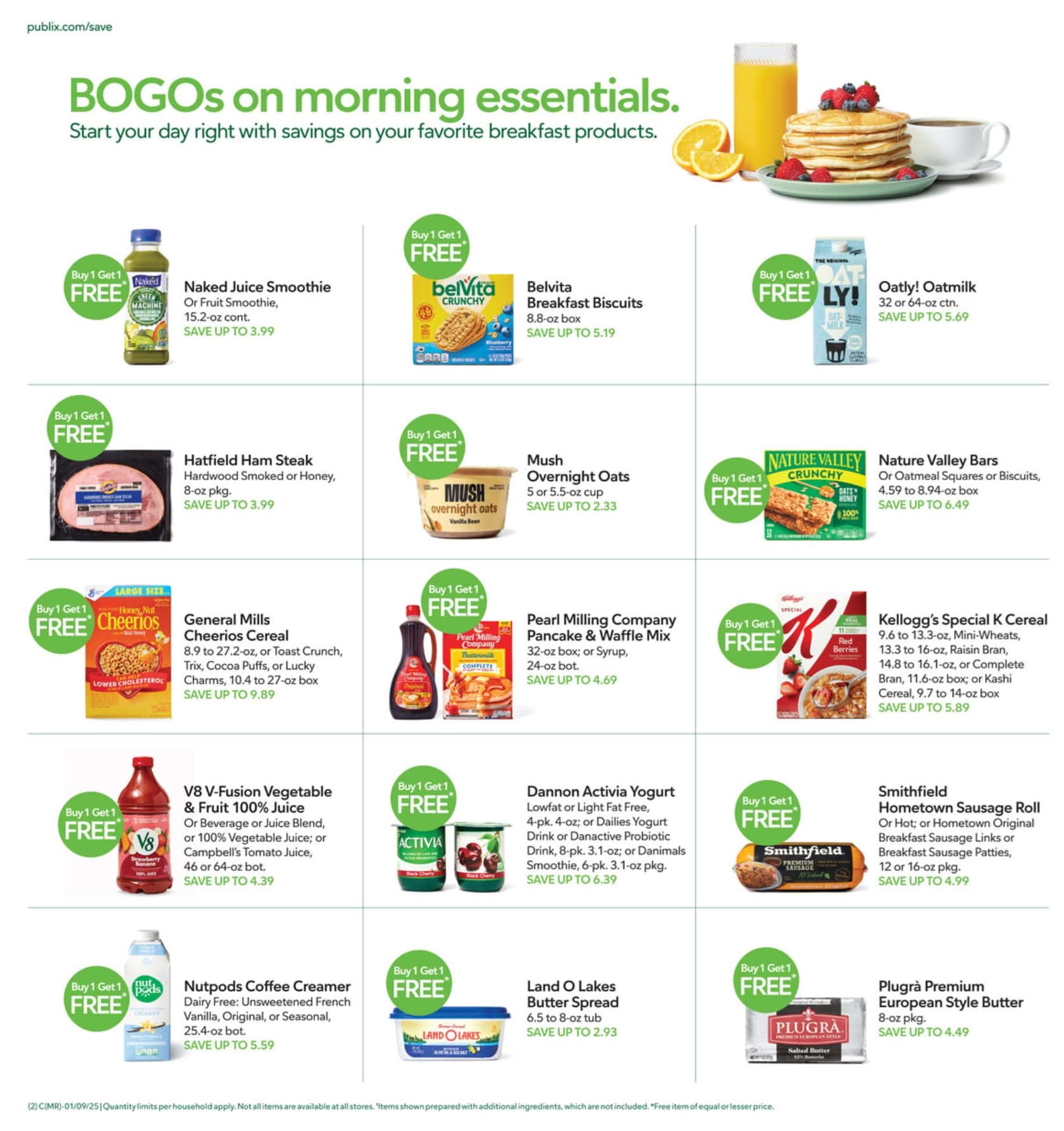 Publix Weekly Ad Bogo 1 8 25 - Page 2