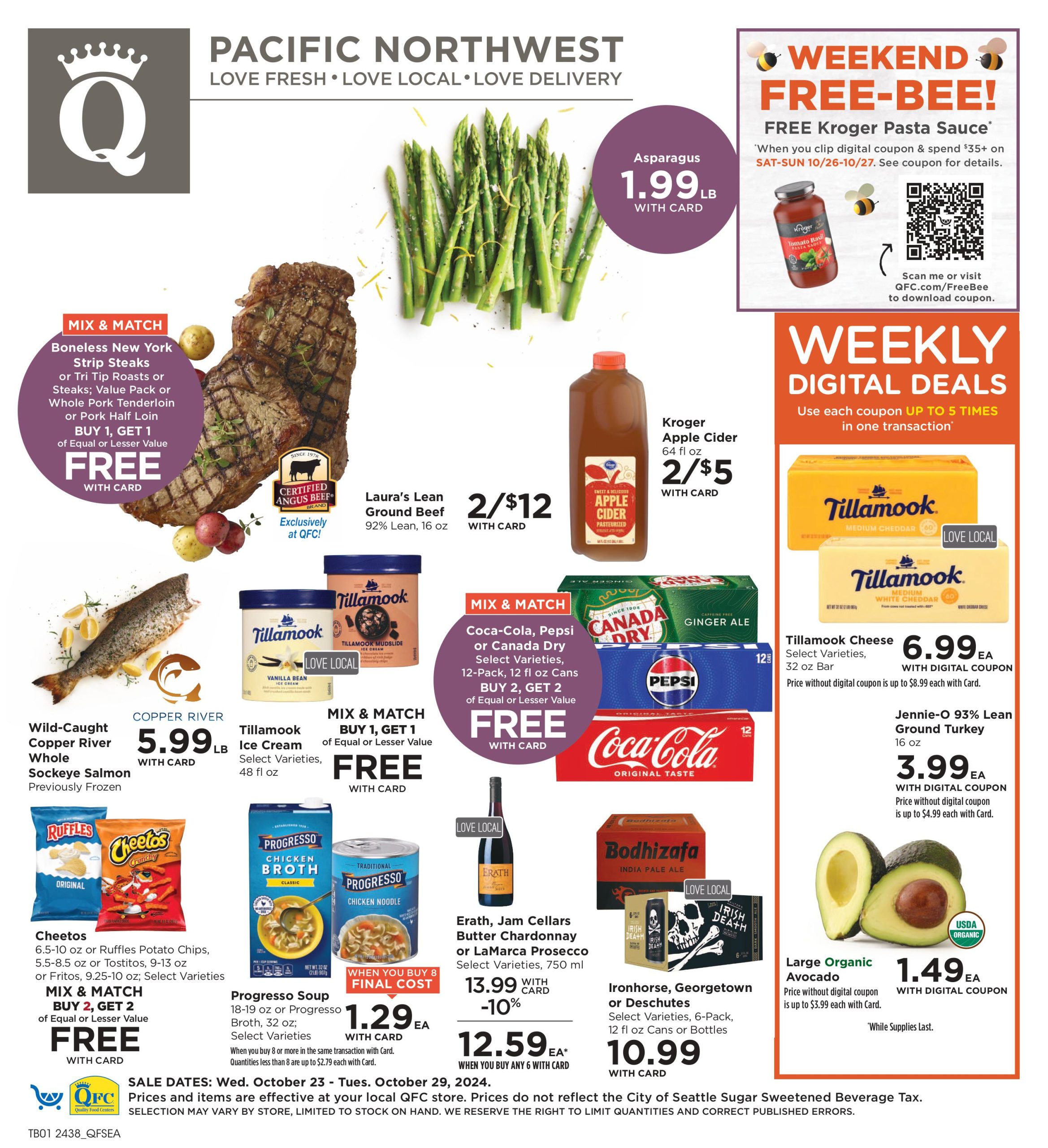 QFC Weekly Ad 10 23 24 - Page 1