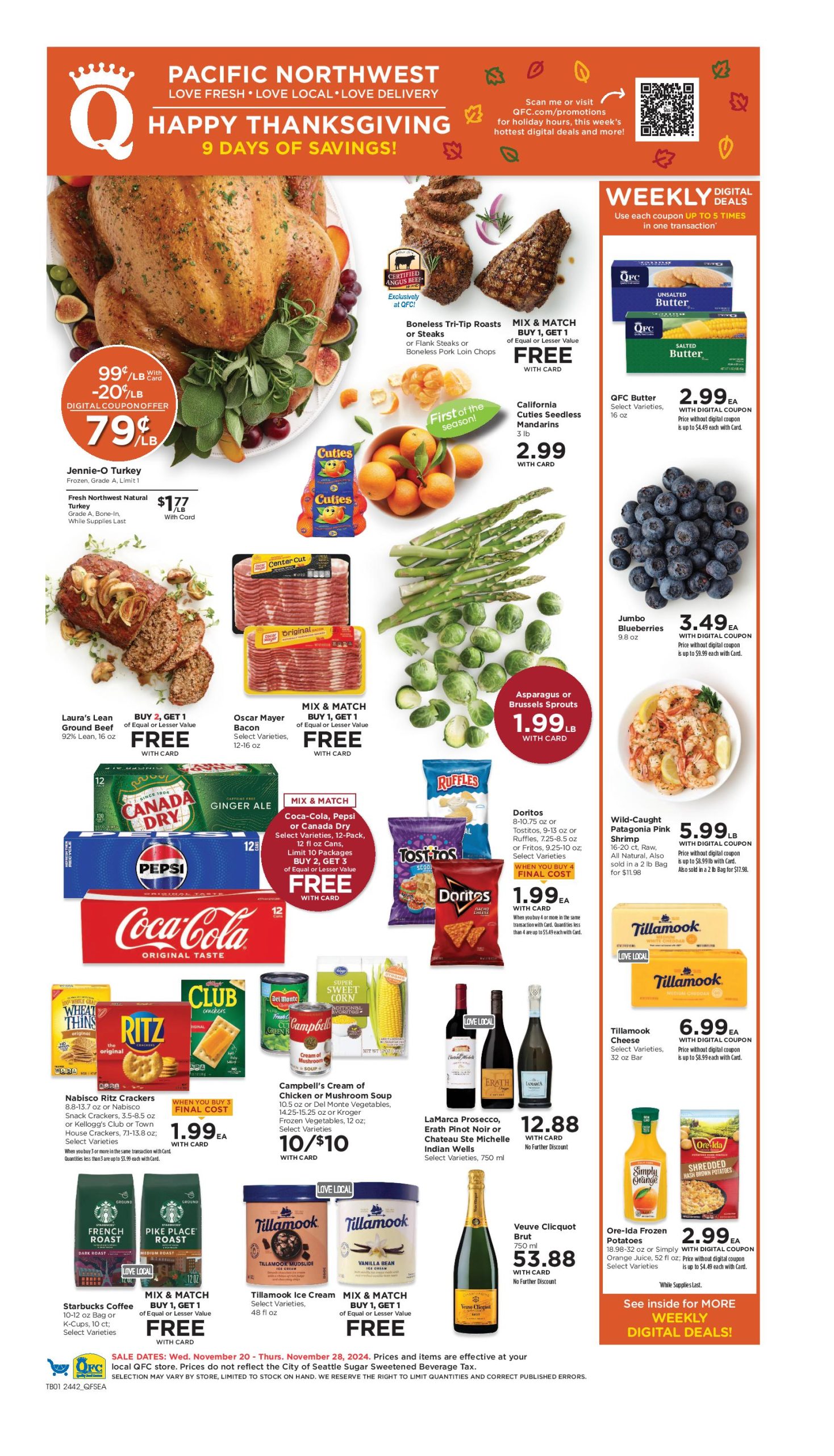 QFC Weekly Ad 11 20 24 - Page 1