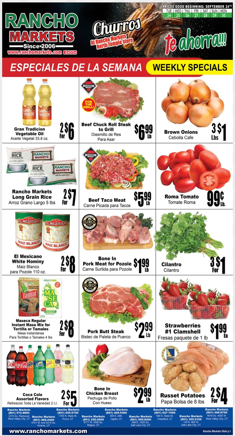 Rancho Markets Ad 9 24 24 - Page 1