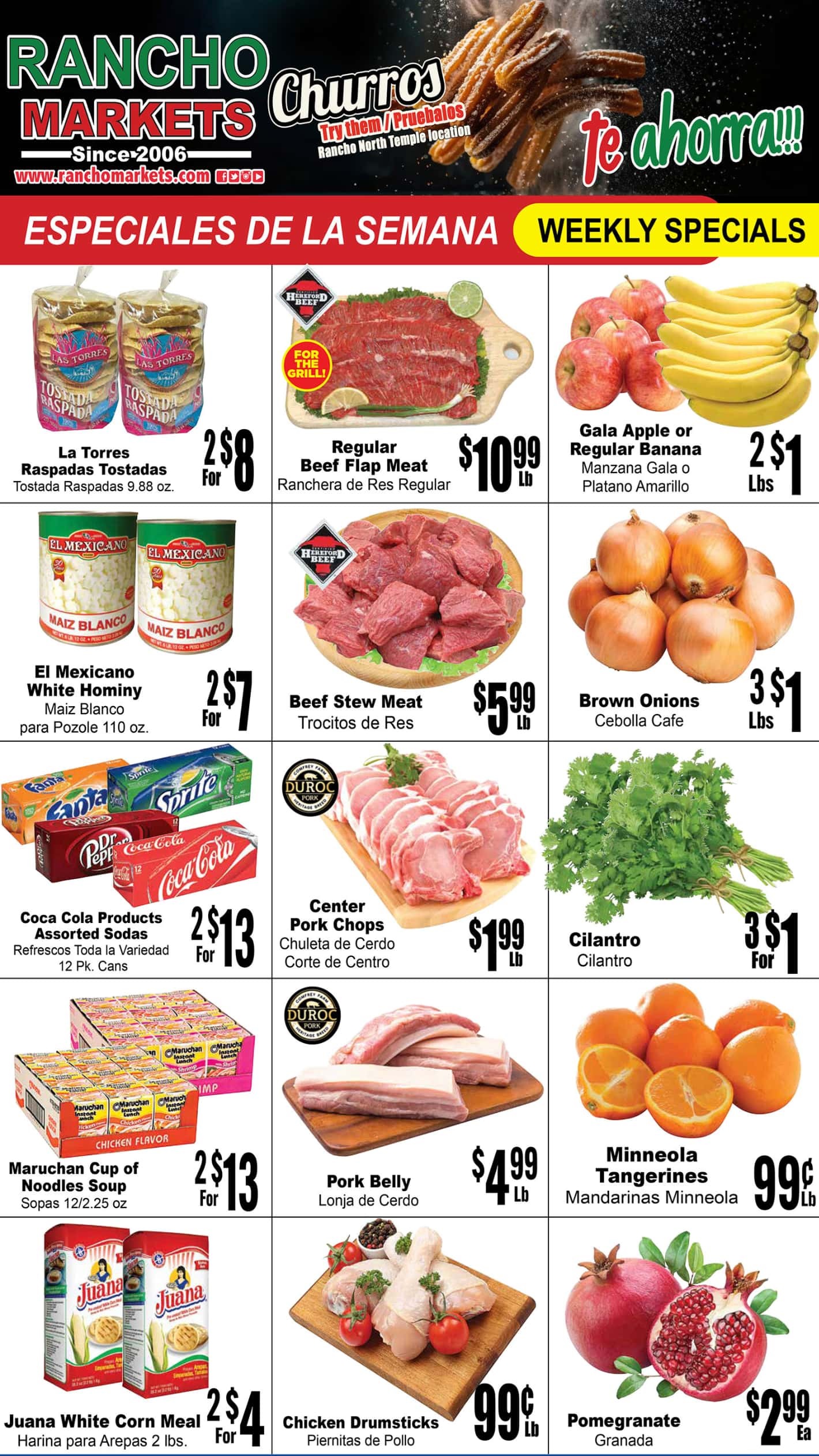 Rancho Markets Weekly Ad 9 17 24 - Page 1