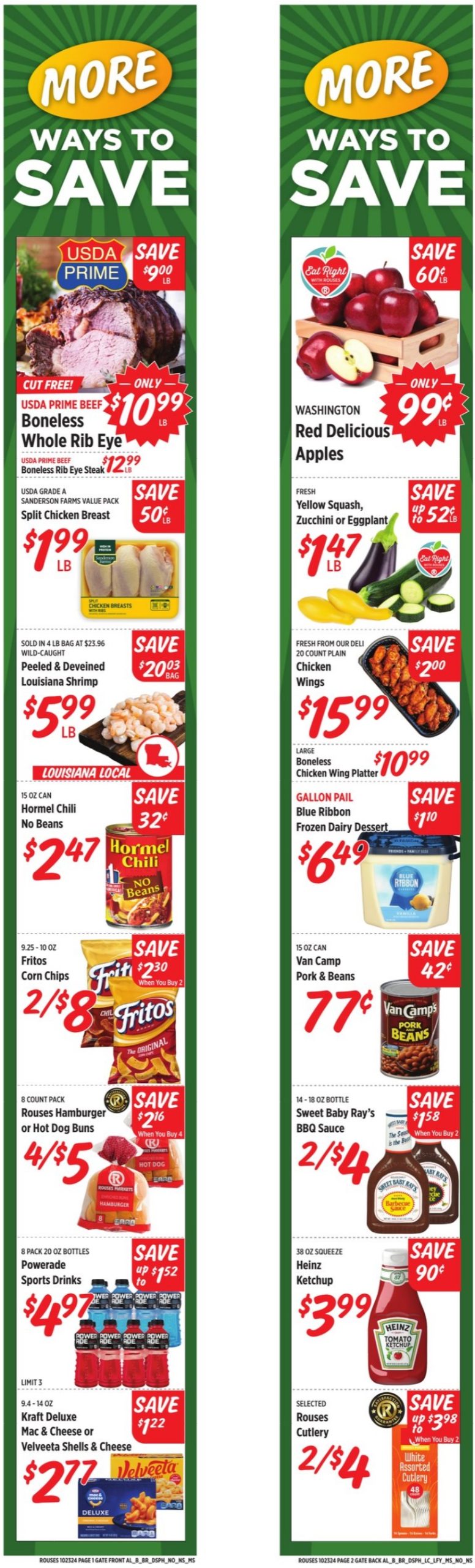 Rouses Weekly Ad 10 23 24 - Page 1