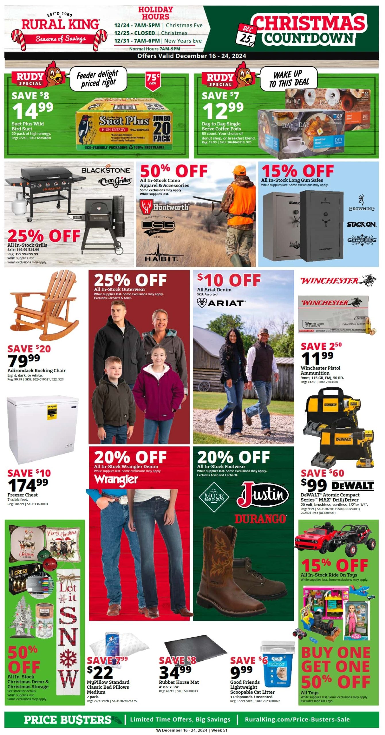 Rural King Weekly Ad 12 19 24 - Page 1