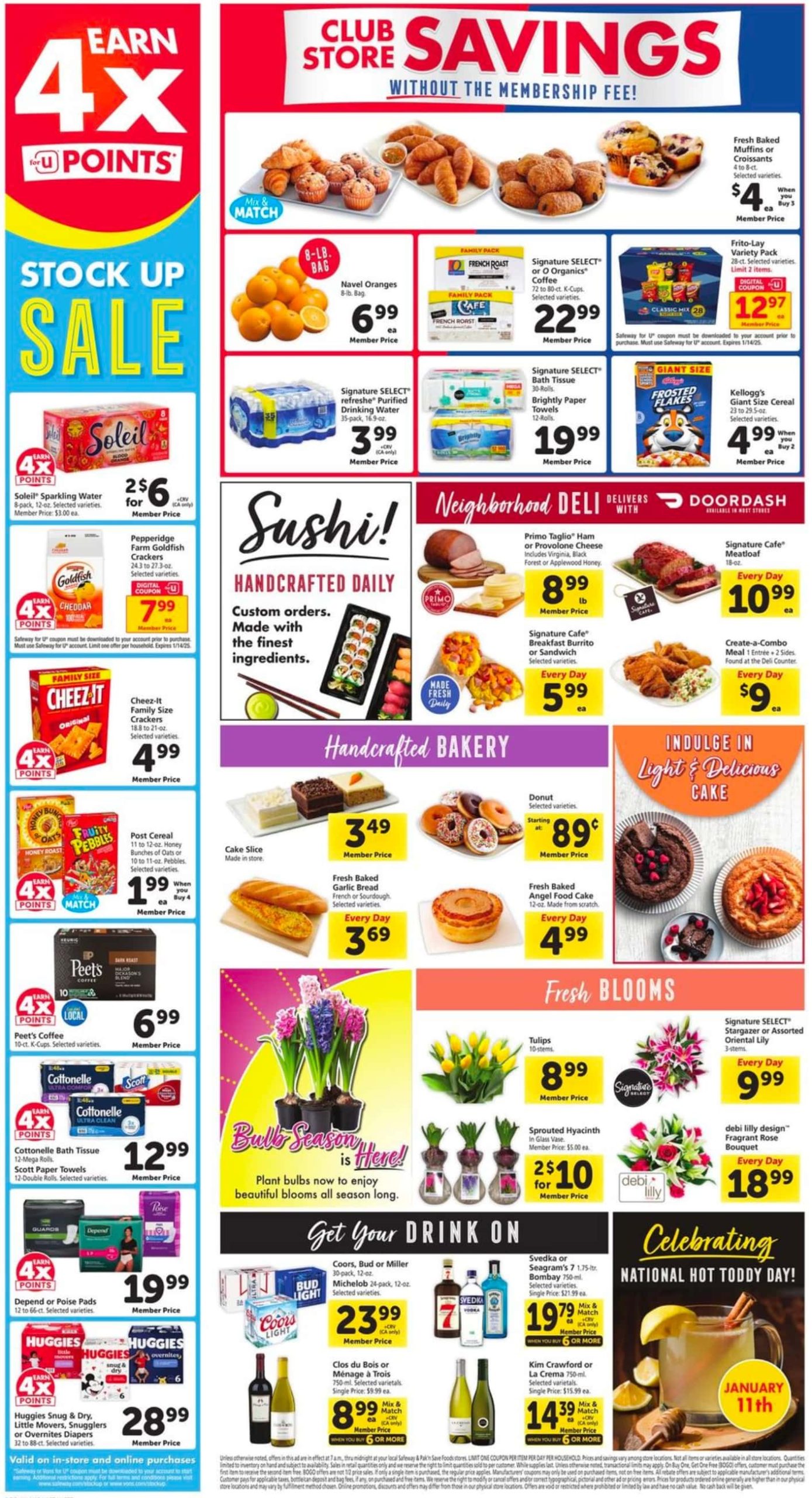 Safeway Weekly Ad 1 8 25 - Page 2